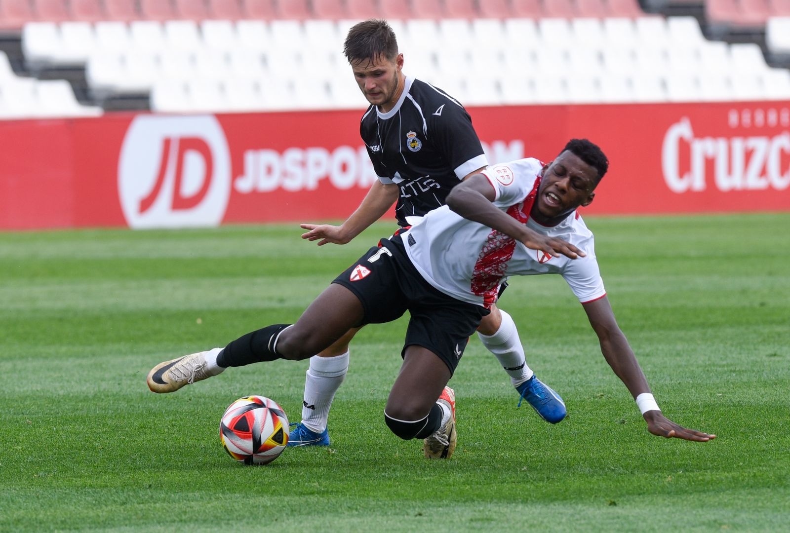 Partido del Sevilla Atlético con la Real Balompédica Linense