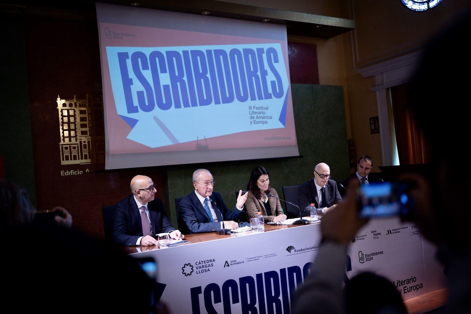 Presentación del Festival 'Escribidores', este jueves. Presentación del Festival 'Escribidores', este jueves.