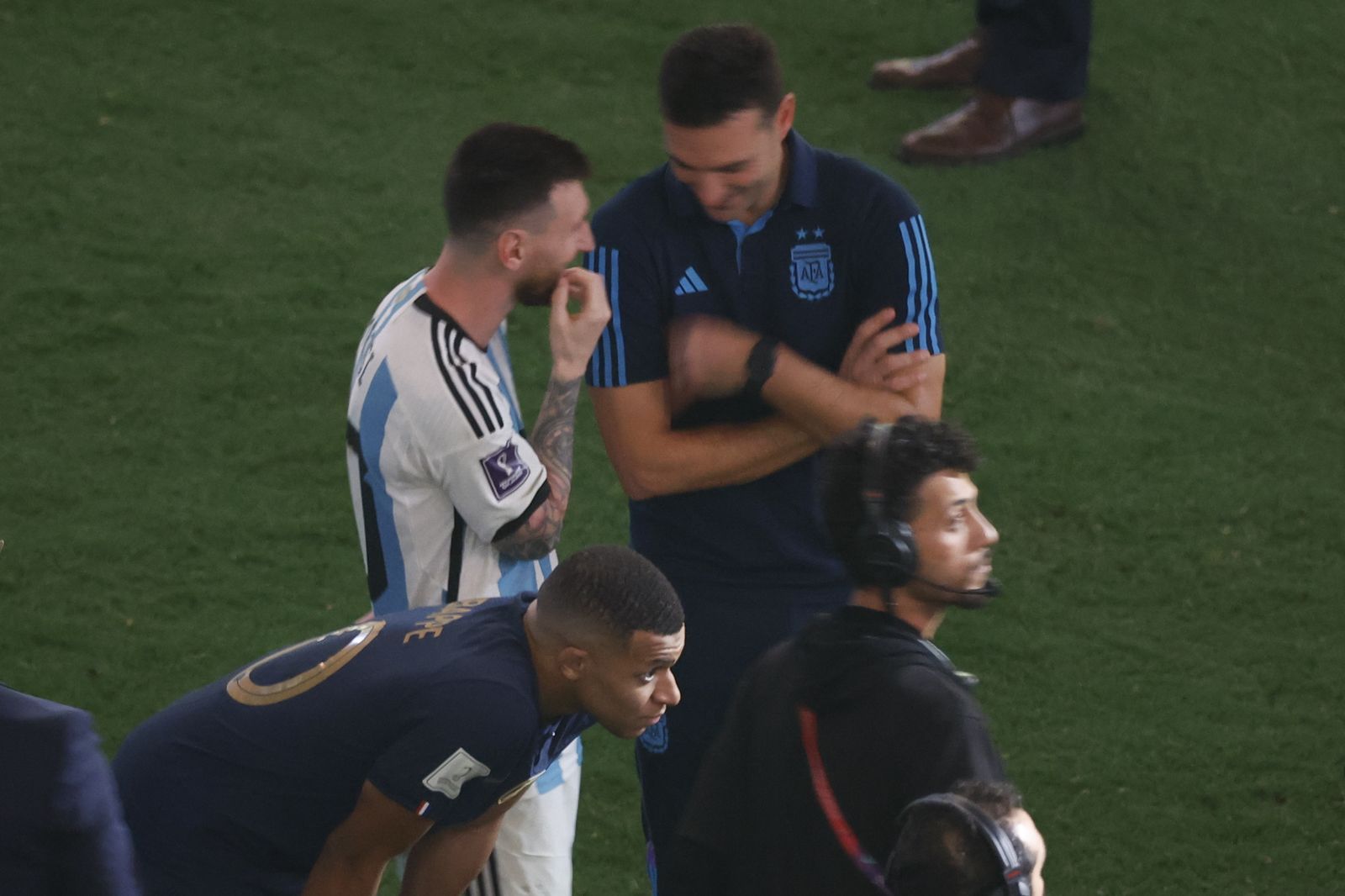 Las fotos de Messi con la Copa del Mundo