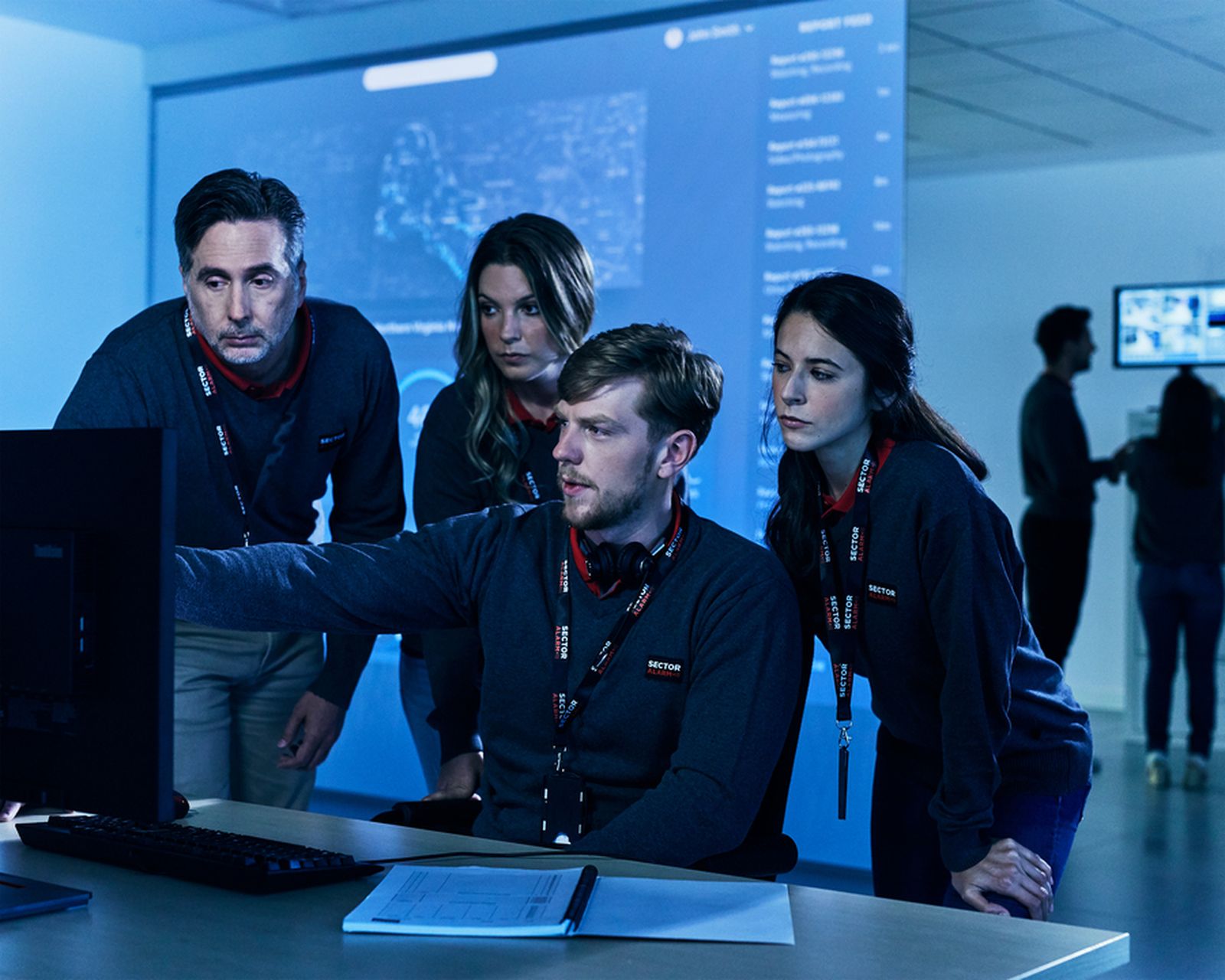 La parte humana tras el sistema de alarma