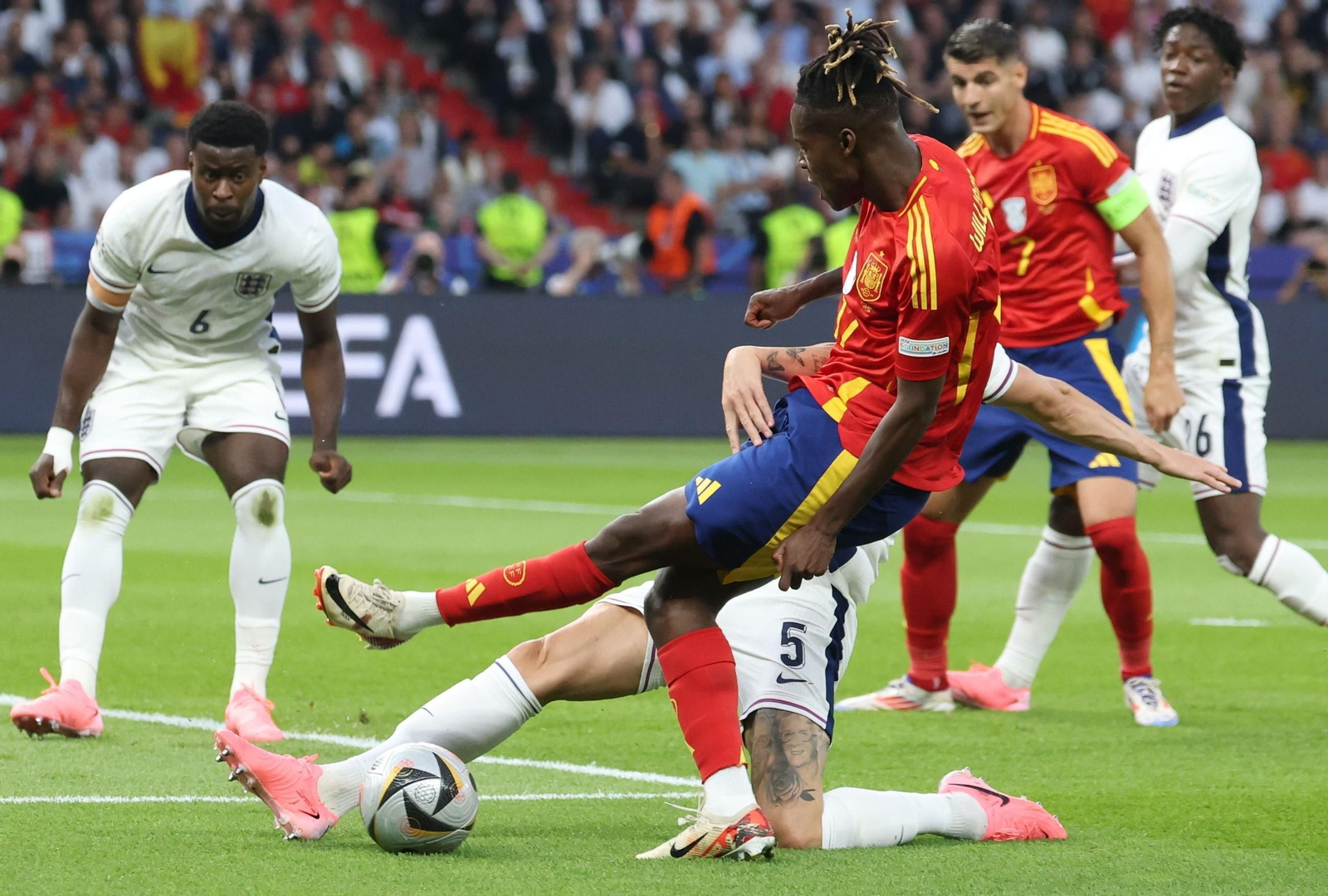 Las mejores fotos de la final España - Inglaterra