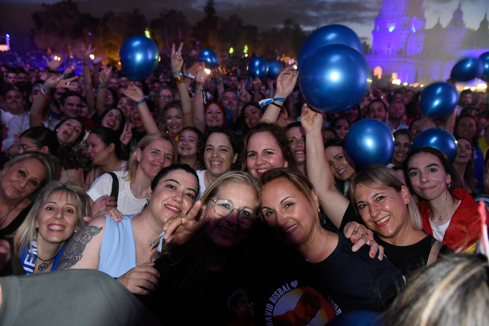 Búscate en el concierto de David Bisbal en el Icónica Sevilla Fest