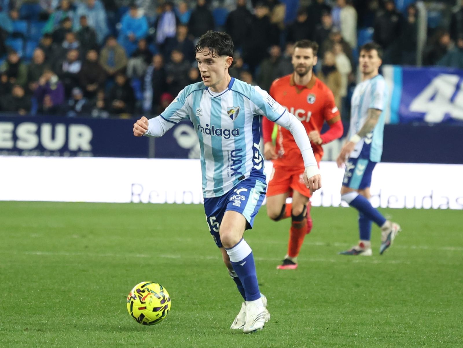 Las fotos del Málaga CF-Burgos