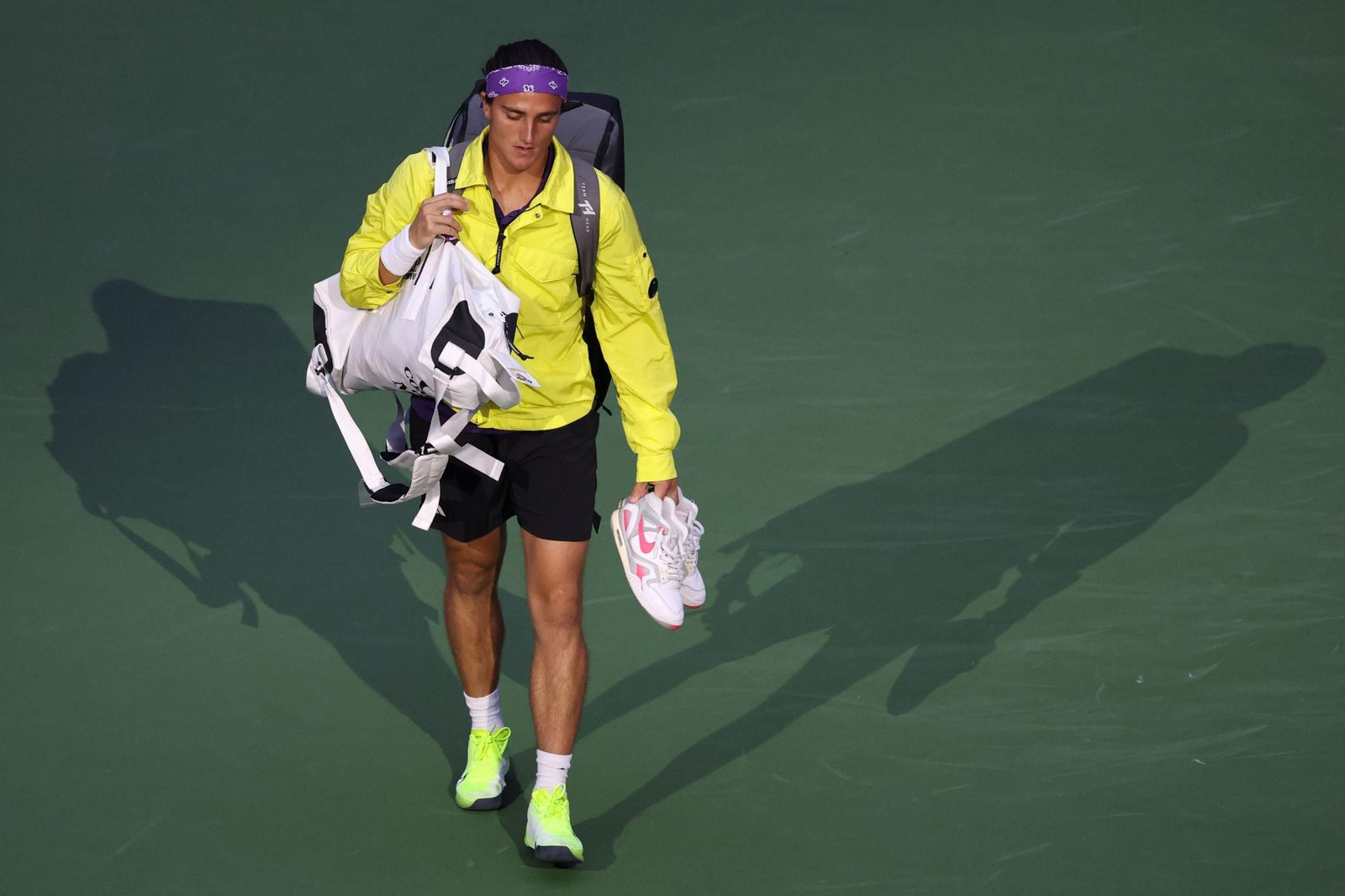 Las fotos del demoledor Alcaraz en la segunda ronda del US Open