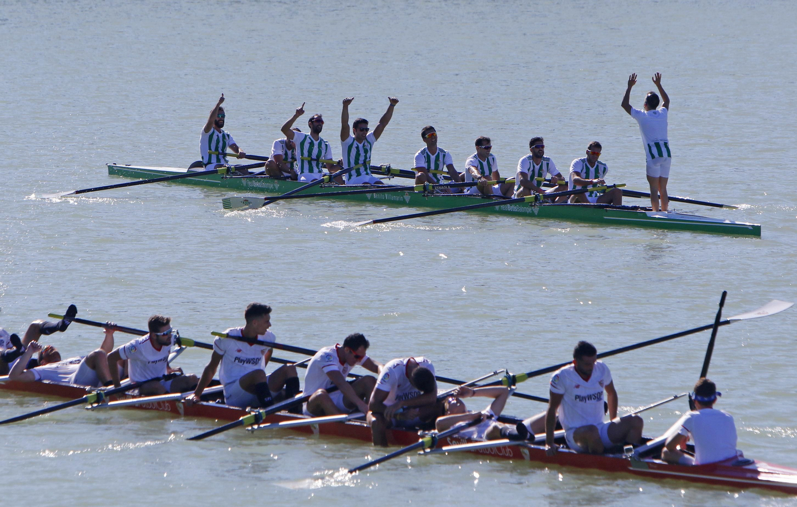 Las imágenes de la Regata Sevilla-Betis