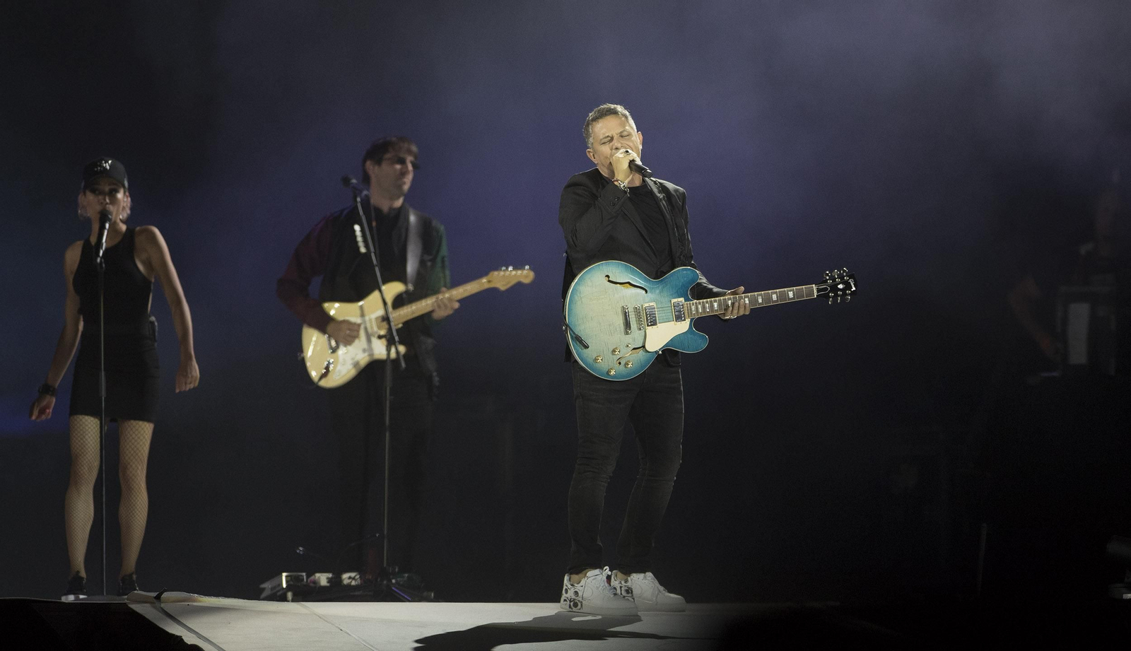 Las imágenes del concierto de Alejandro Sanz