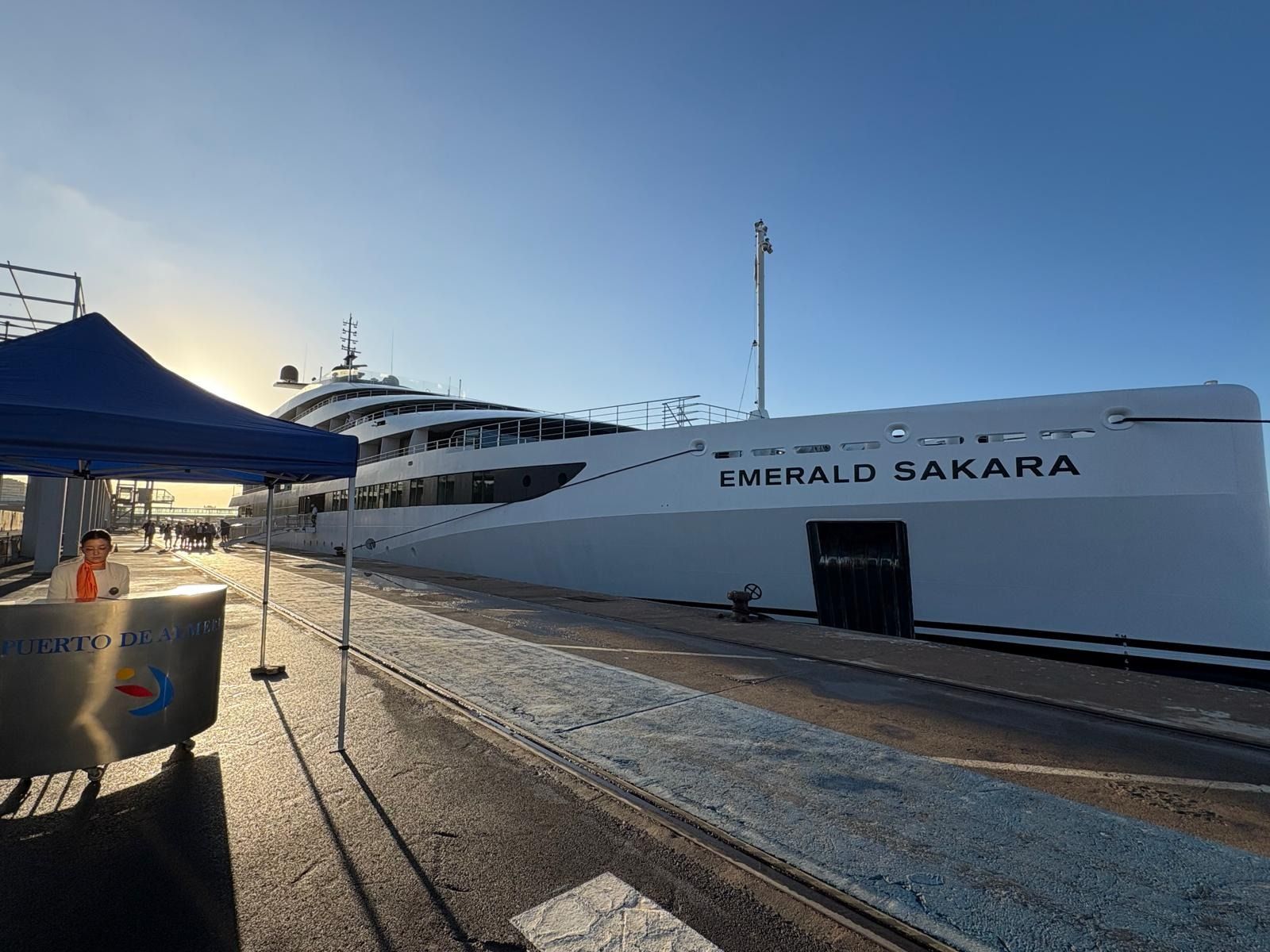 Crucero en el Puerto de Almería.