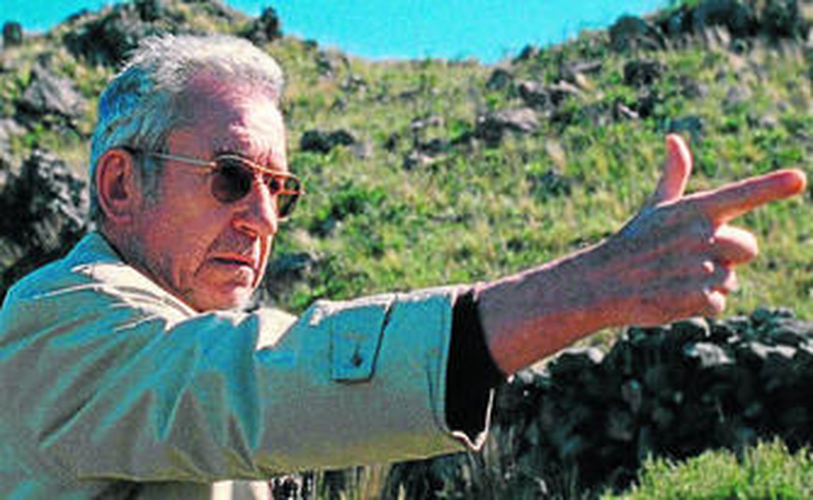 José Sacristán, crepuscular asesino a sueldo en 'El muerto y ser feliz'.