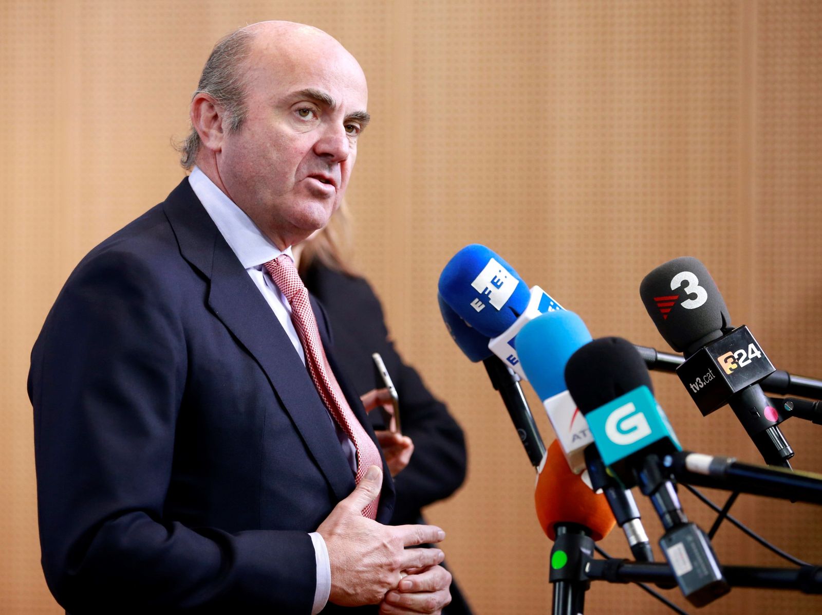 Luis de Guindos, vicepresidente del BCE