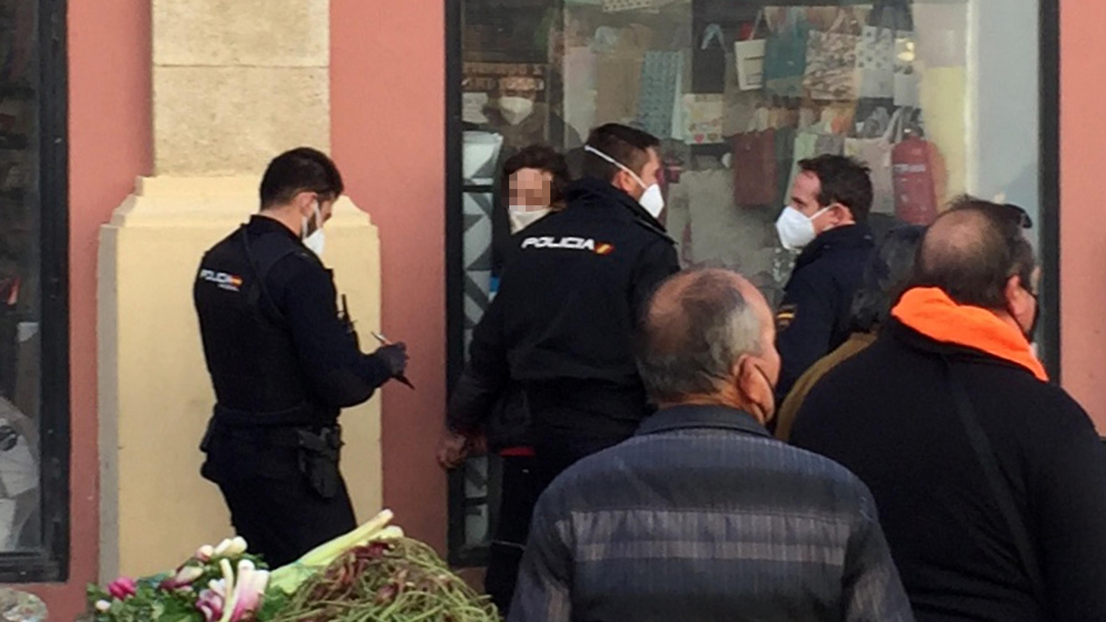 Detenido por los incidentes en Doña Blanca