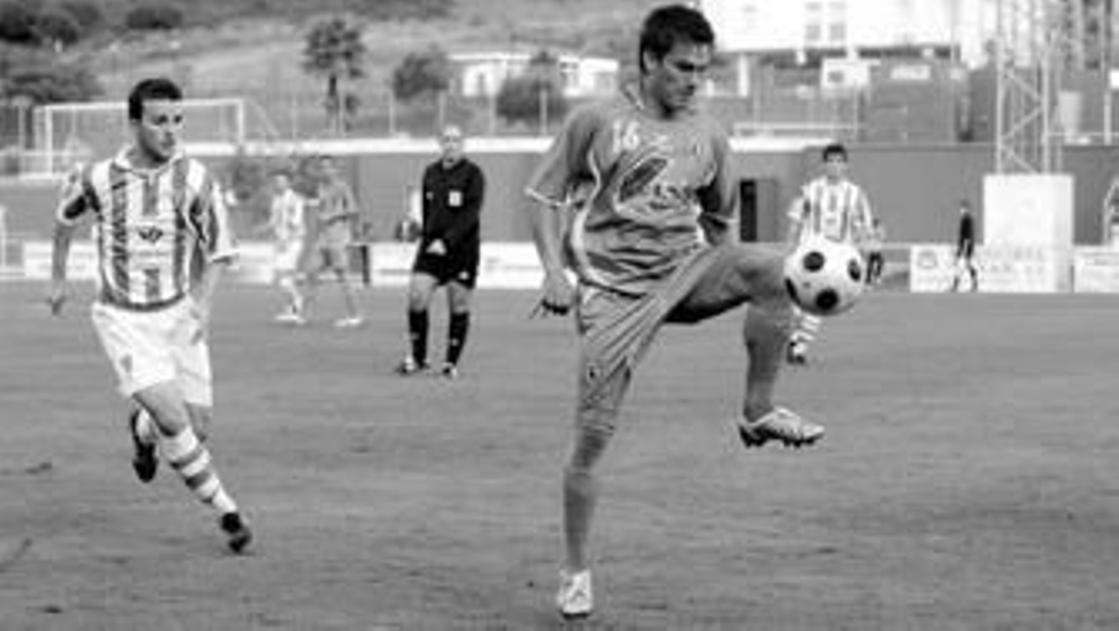 Dani Marcos, en un partido con la Unión.