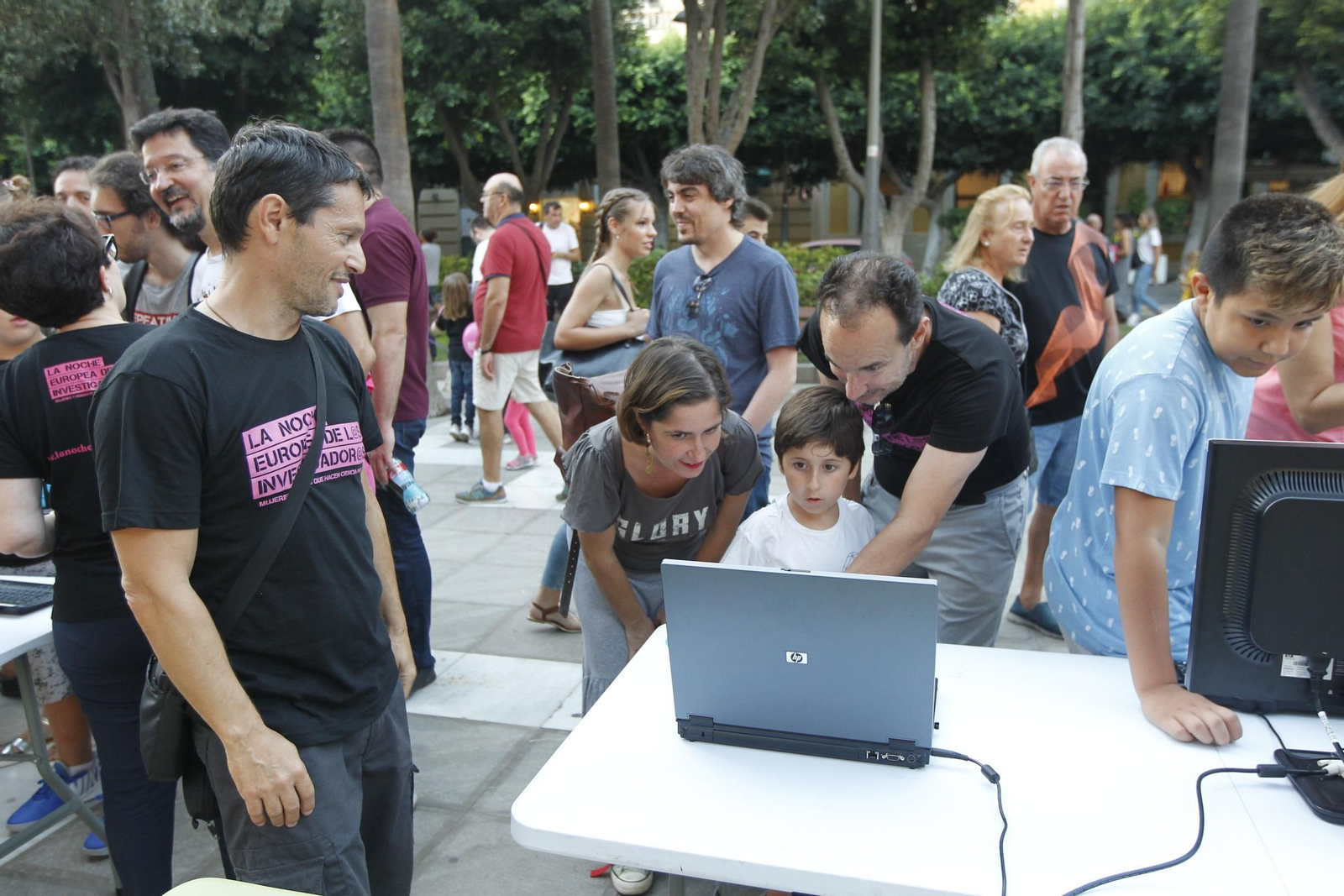 Fotogalería Noche Europea de los Investigadores. Universidad de Almería-UAL