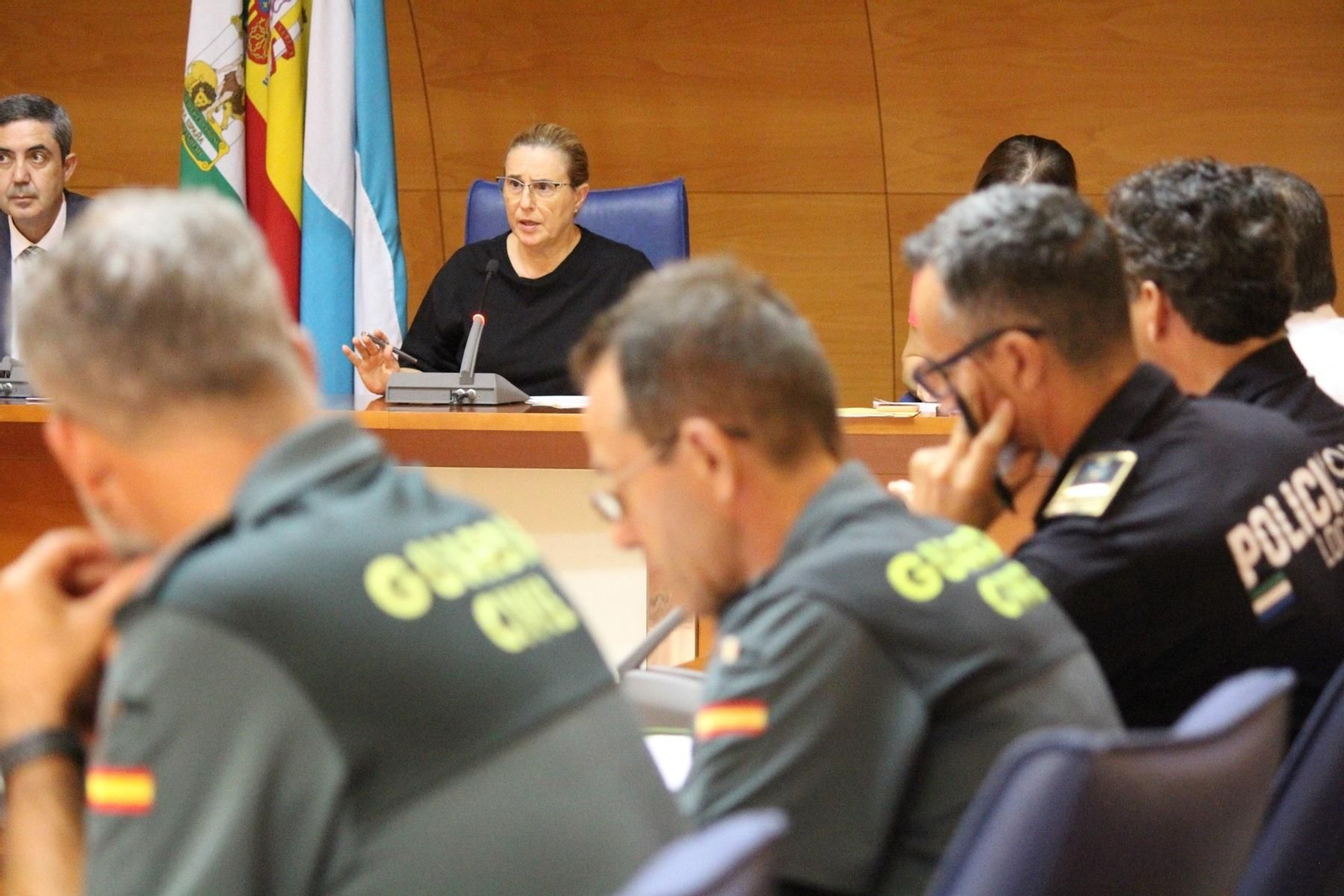 La alcaldesa de Fuengirola, Ana Mula, ha presidido la Junta de seguridad local.