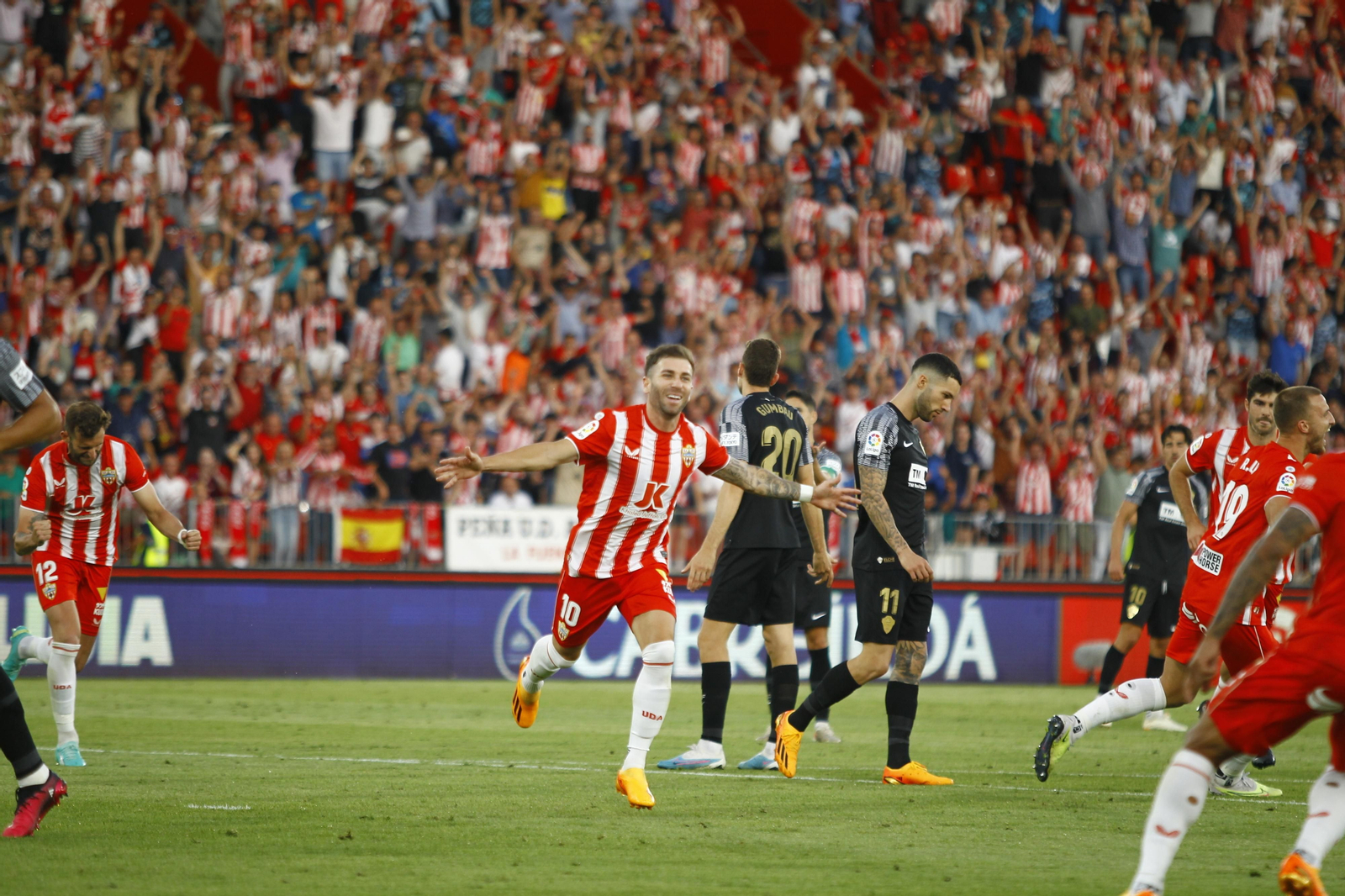Imágenes del partido U.D. Almería-Elche C.F.