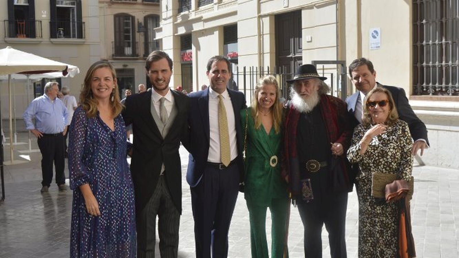 Leonor, Antonio  y Agustín Blázquez, Cristina Castany, José Blázquez Marín, Enrique García-Máiquez y Nuni Villar.