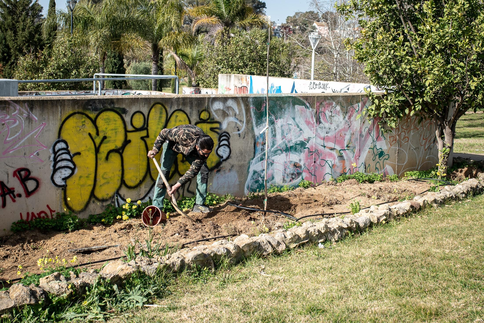 Actuaciones de mejora en el Parque Moret, en imágenes