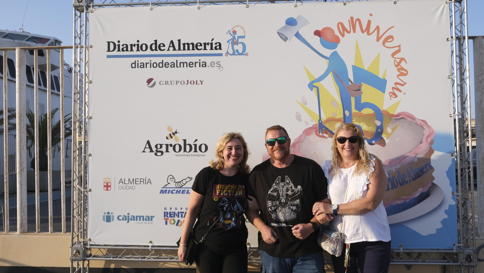 Imágenes de los asistentes a la Gala 15 Aniversario Diario de Almería