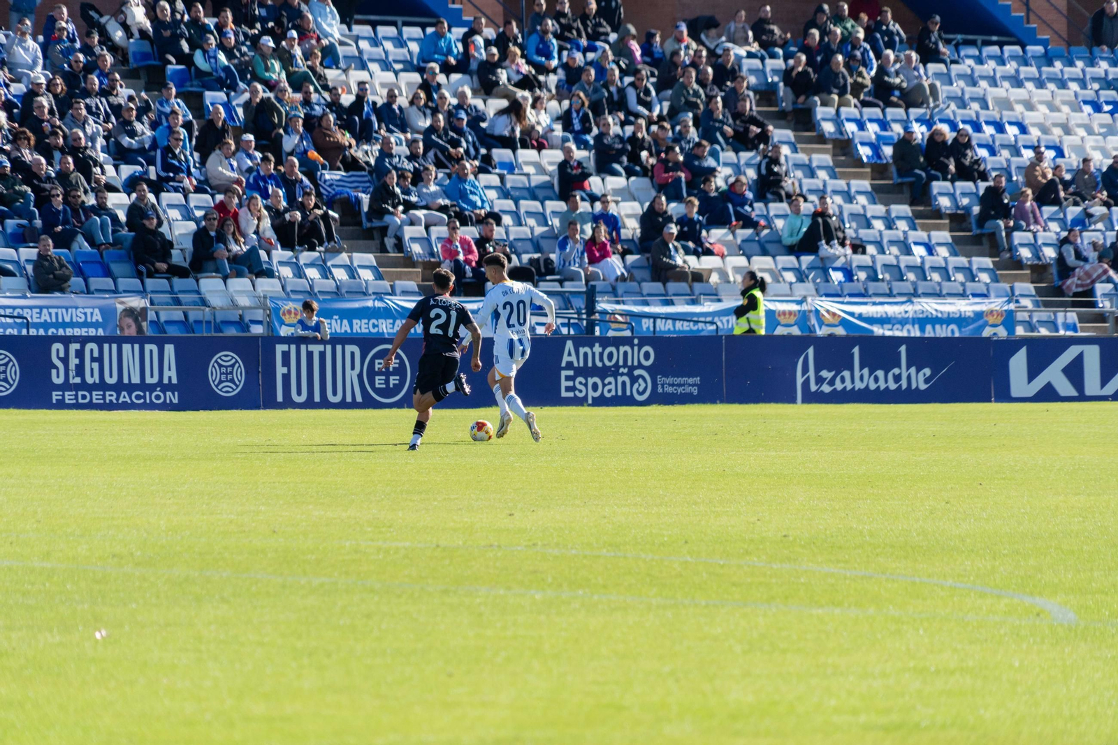 Las mejores imágenes del partido Recreativo de Huelva-Águilas