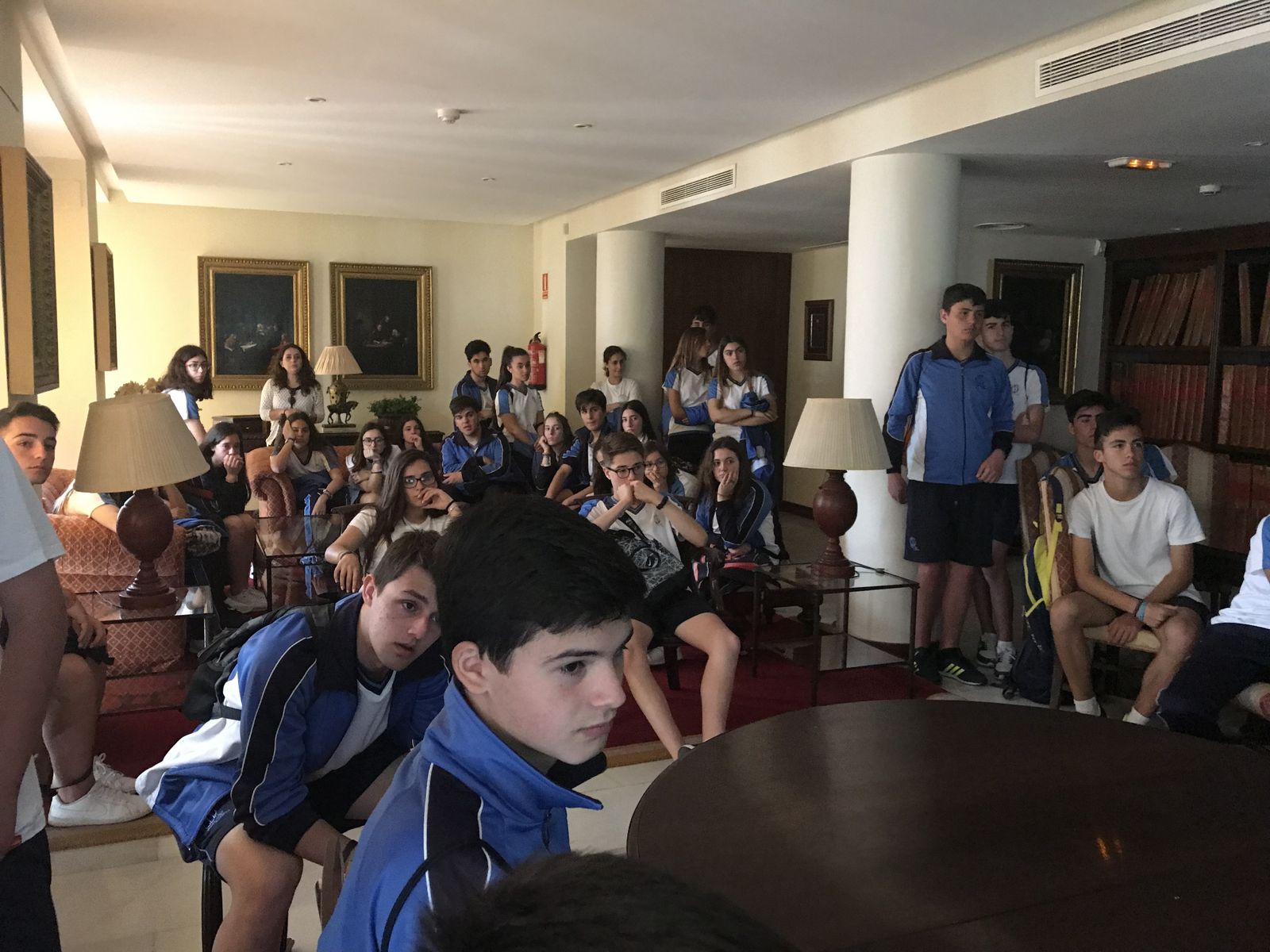 Visita del colegio Divino Salvador de Vejer