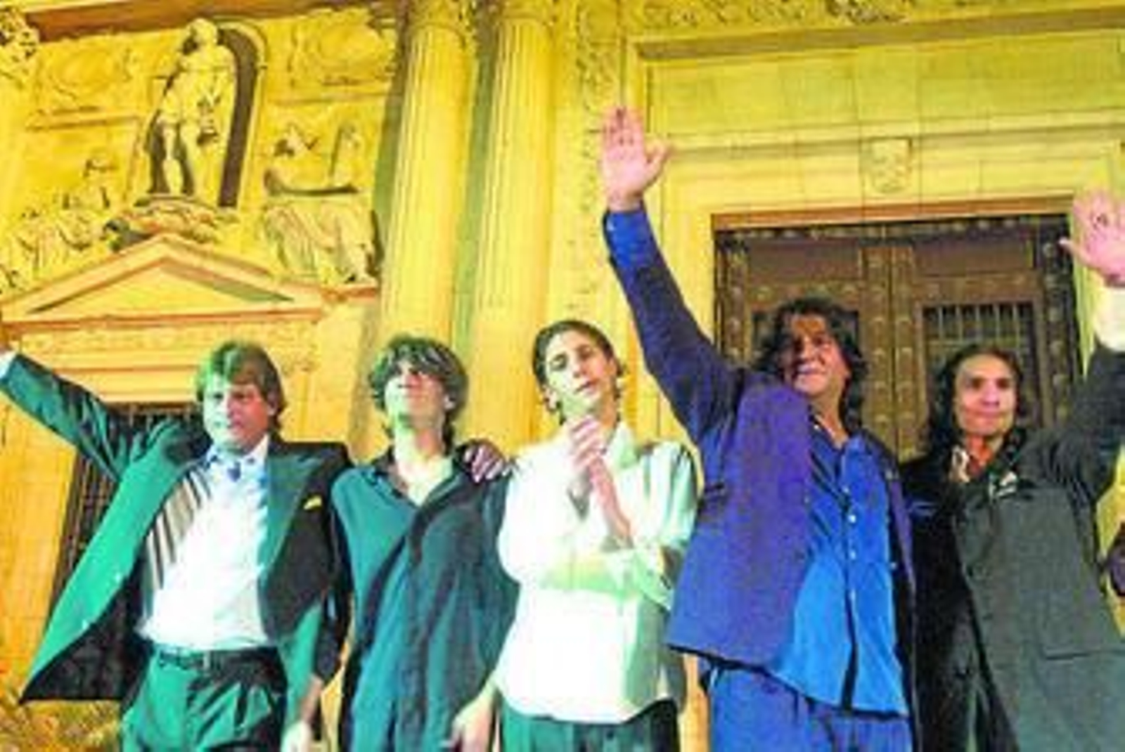 La actuación que la familia realizó en Jerez allá por 2002.