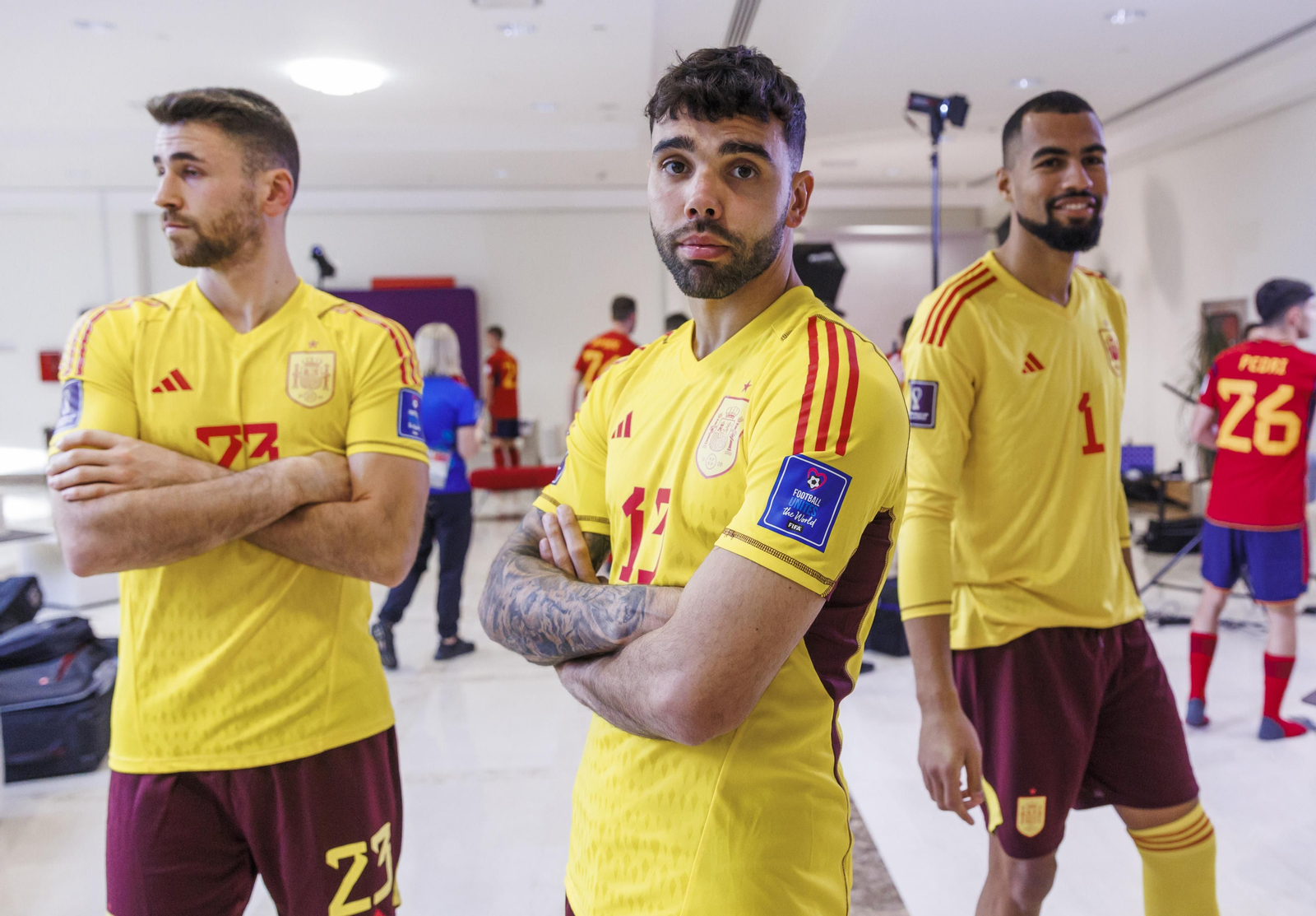 Las imágenes del día de la selección española en el Mundial de Qatar