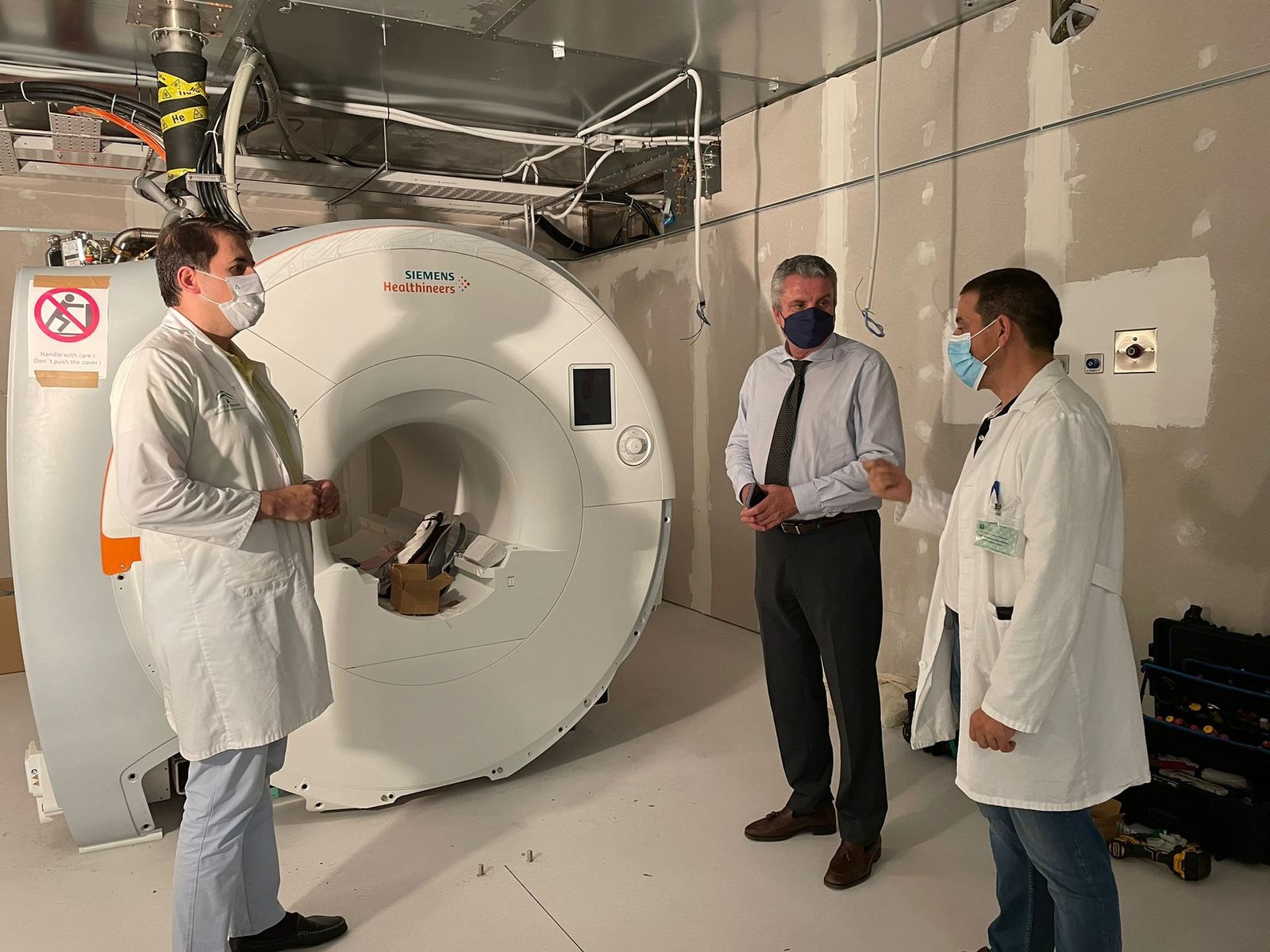 El nuevo equipo estará pronto listo para su utilización en el centro ubicado en Huércal-Overa.