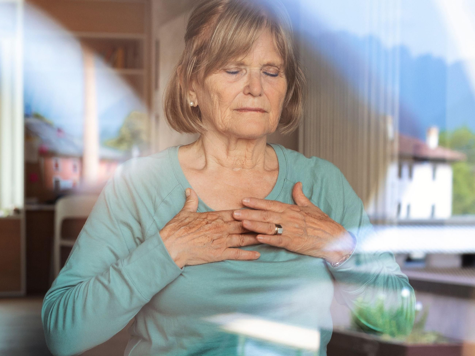 Mujer en la etapa de la menopausia