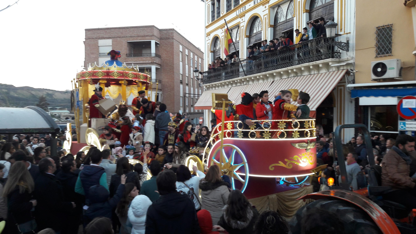 La visita de los Reyes Magos a la provincia