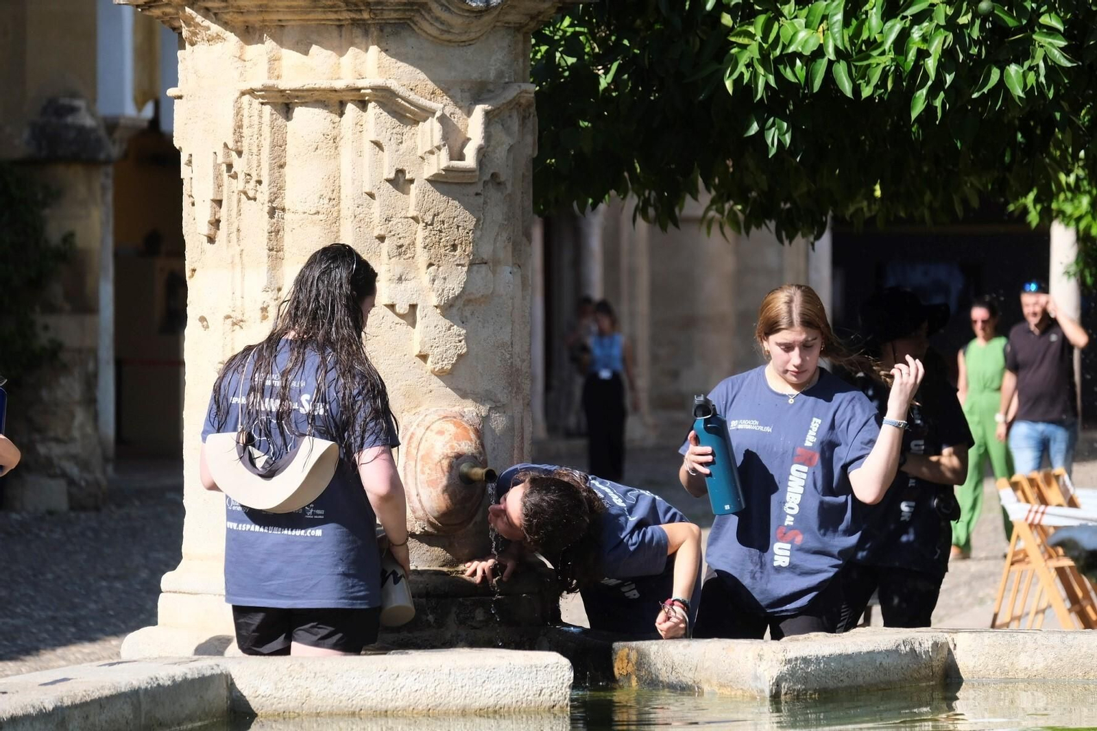 El primer día de la ola de calor en Córdoba, en imágenes