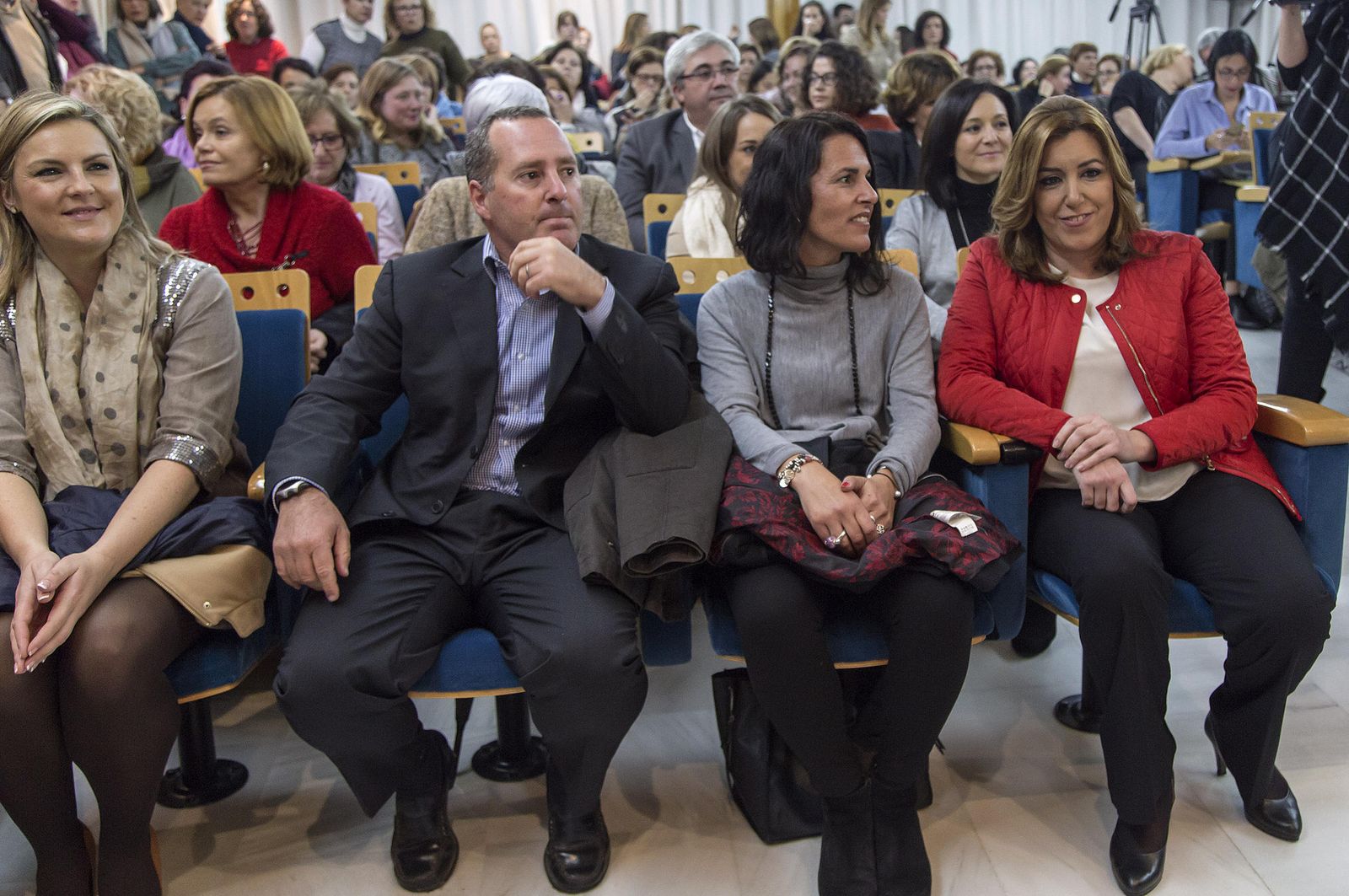 Susana Díaz y Zapatero, juntos en Jaén