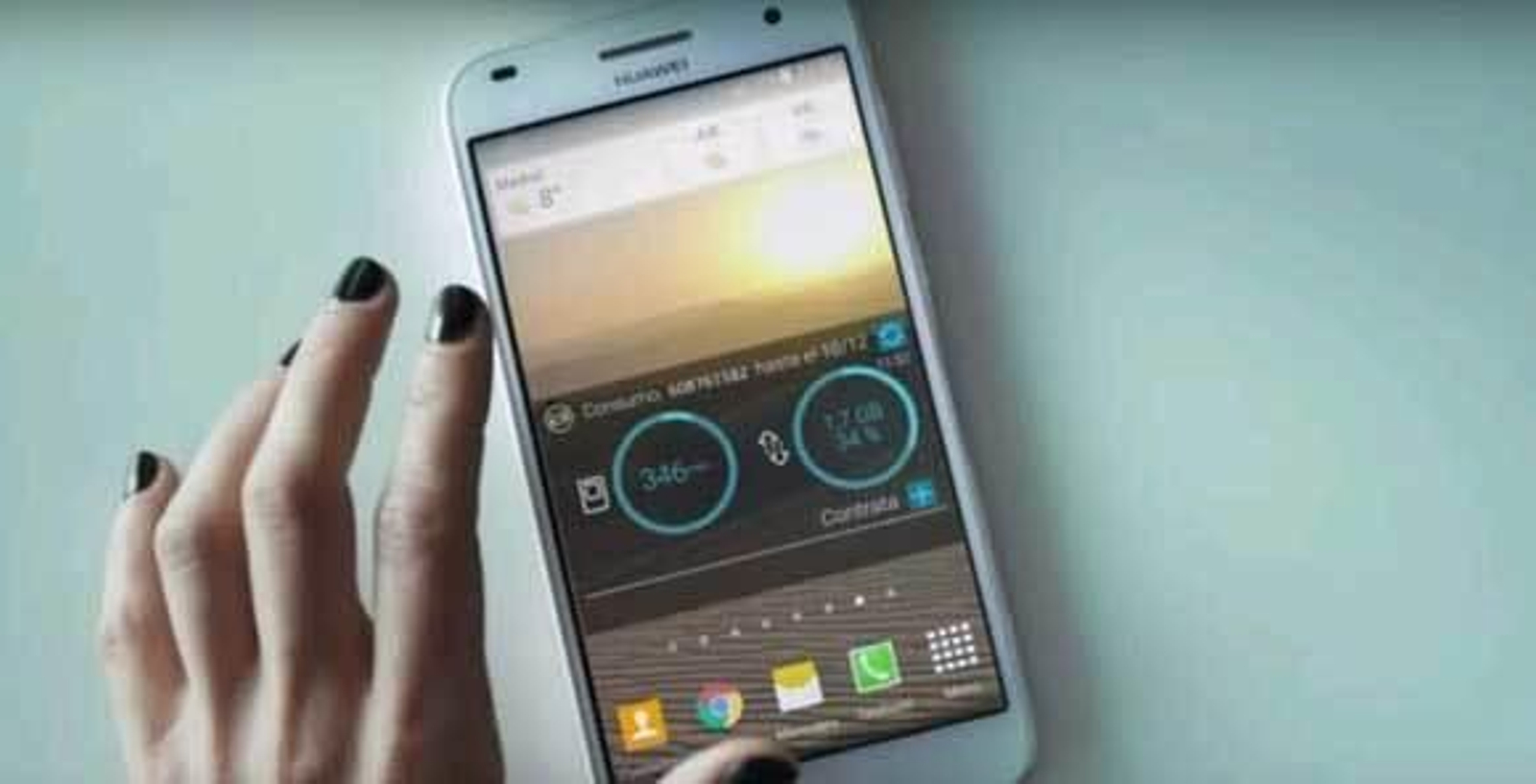 La 'app' Mi Movistar lanza un Widget de Consumo de voz y datos en tiempo real