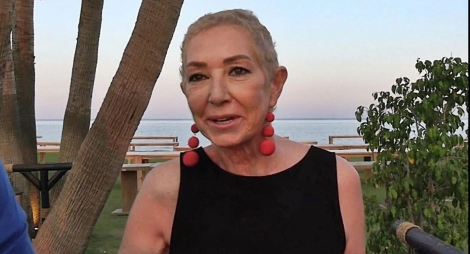 Ana Rosa Quintana  este viernes en Trocadero, en la urbanización de Sotogrande