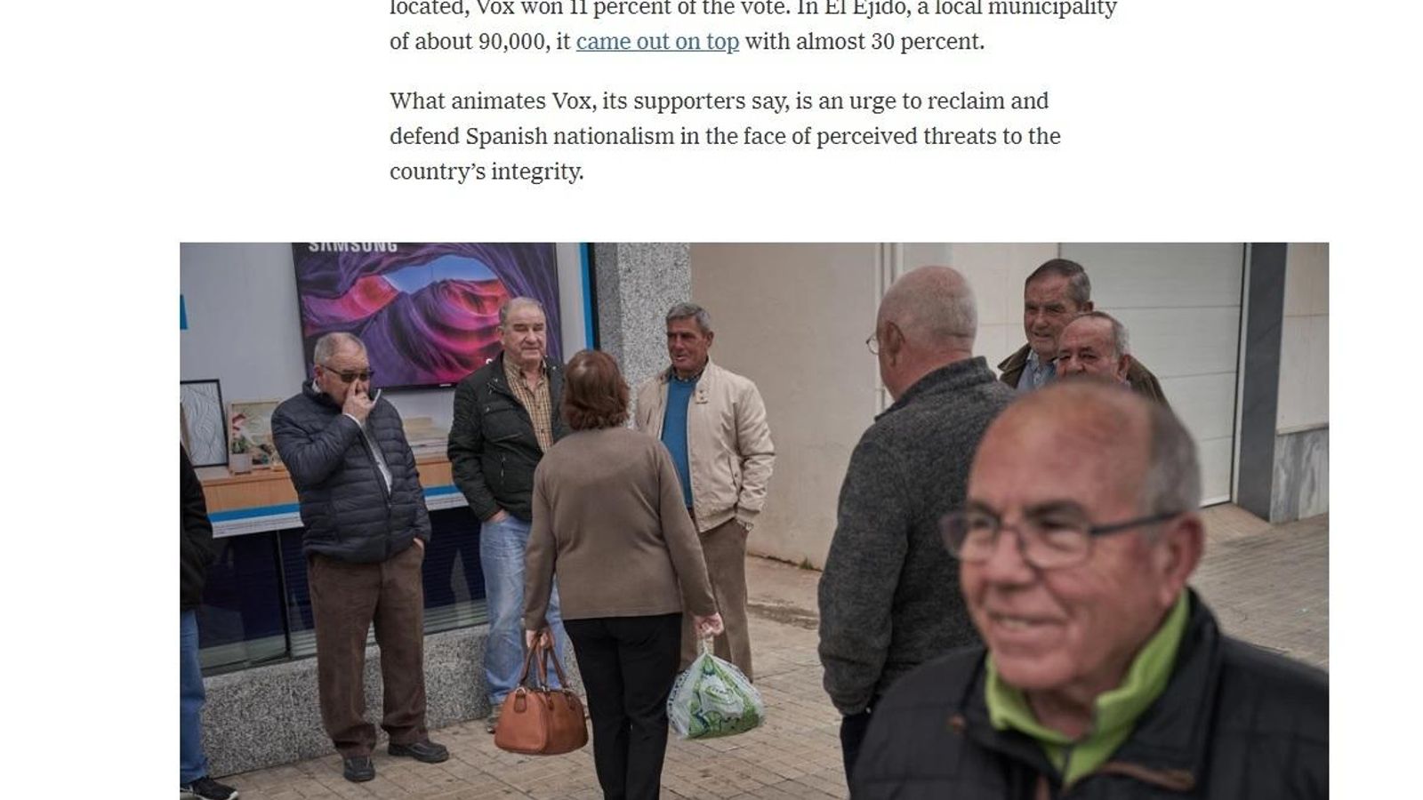 Reportaje de The New York Times