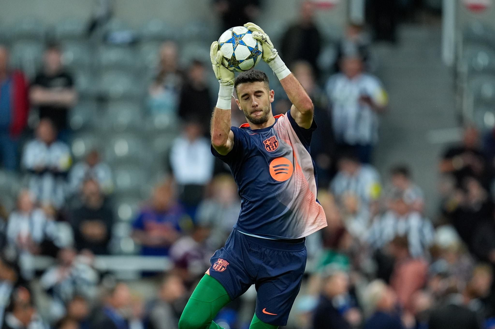 Las fotos del Newcastle-Barcelona