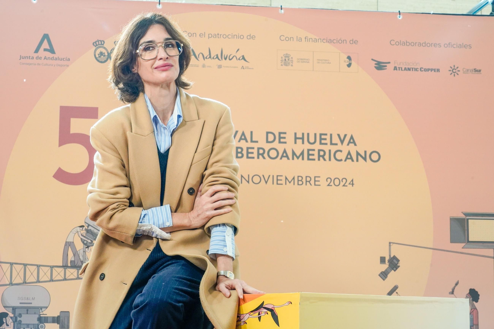 Imágenes de Paz Vega, ganadora del Premio Luz de la 50 edición del Festival de Cine Iberoamericano