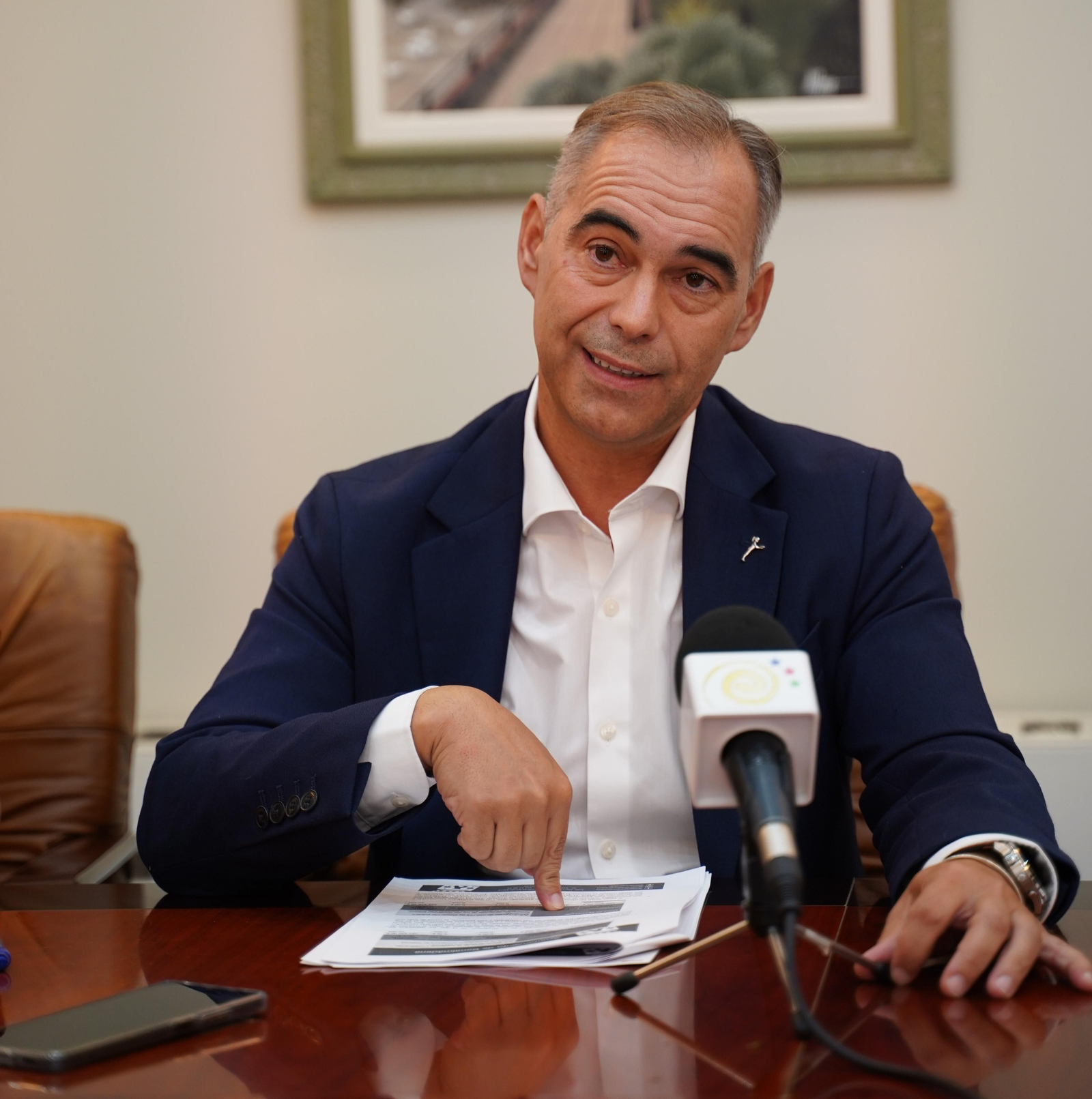 El alcalde de Benalmádena, Juan Antonio Lara.