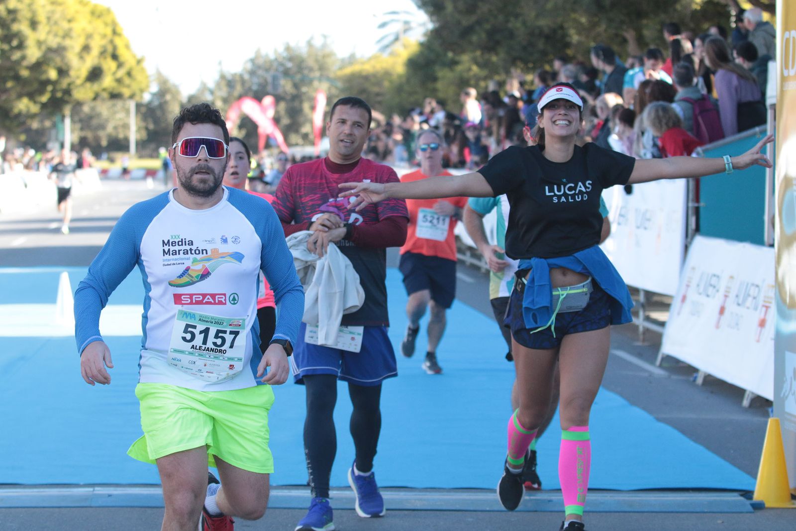 Las imágenes del Medio Maratón de Almería 2022-23
