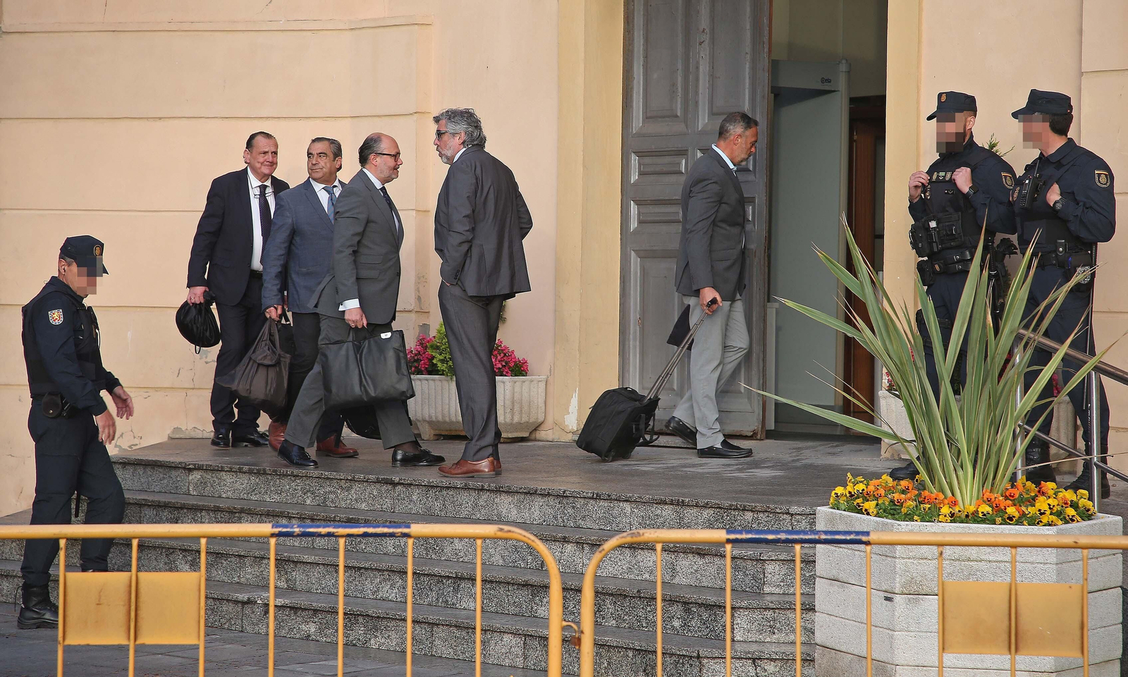 Fotos del inicio del macrojuicio contra Los Castañas en Algeciras