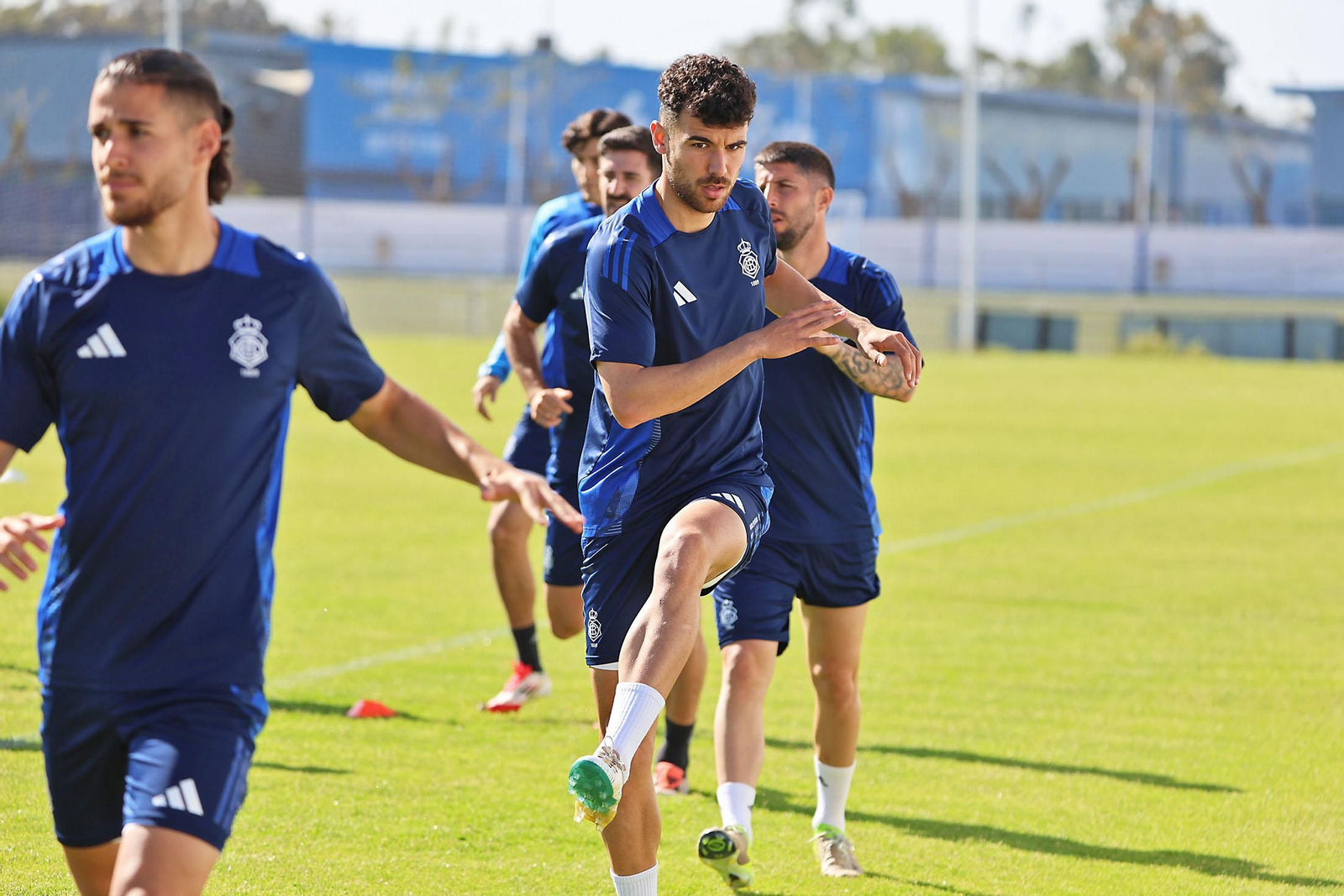 Imágenes del entrenamiento del Recreativo de Huelva