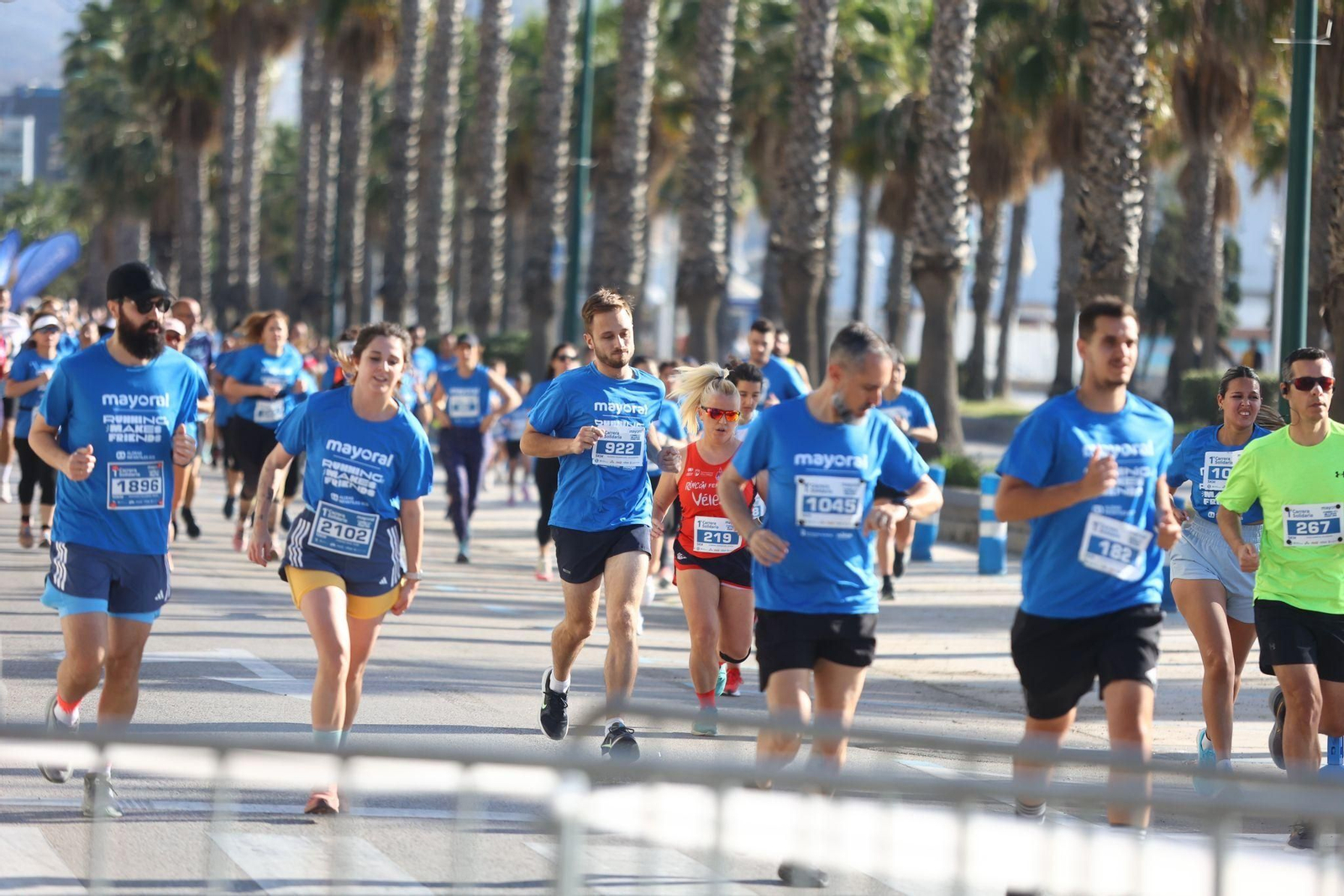 Las mejores fotos de la I Carrera Solidaria Mayoral de Málaga