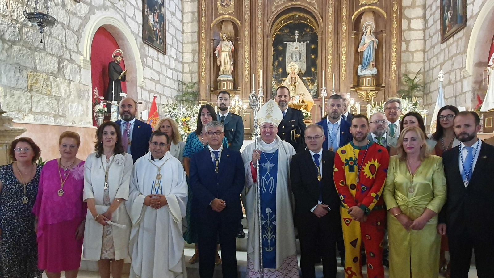 Representación de Guadix y Baza en los Solemnes Cultos en honor a la Virgen de la Piedad, Patrona de Baza.