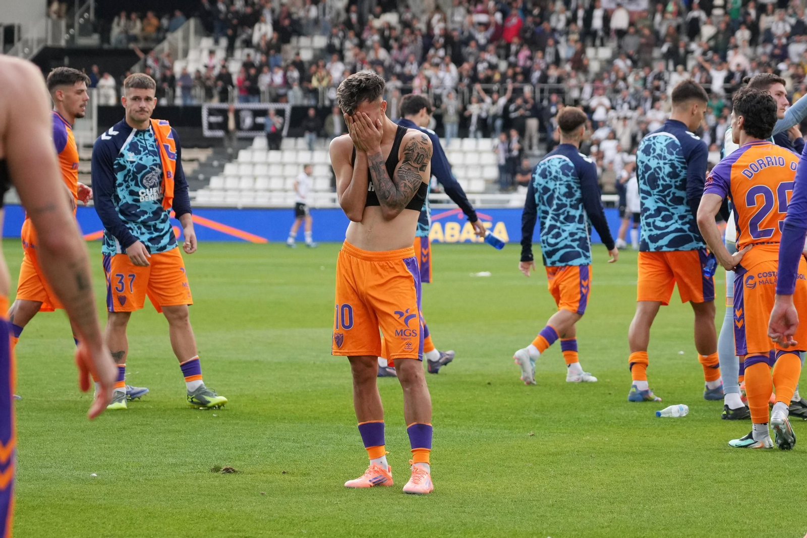 Las fotos del Burgos-Málaga CF