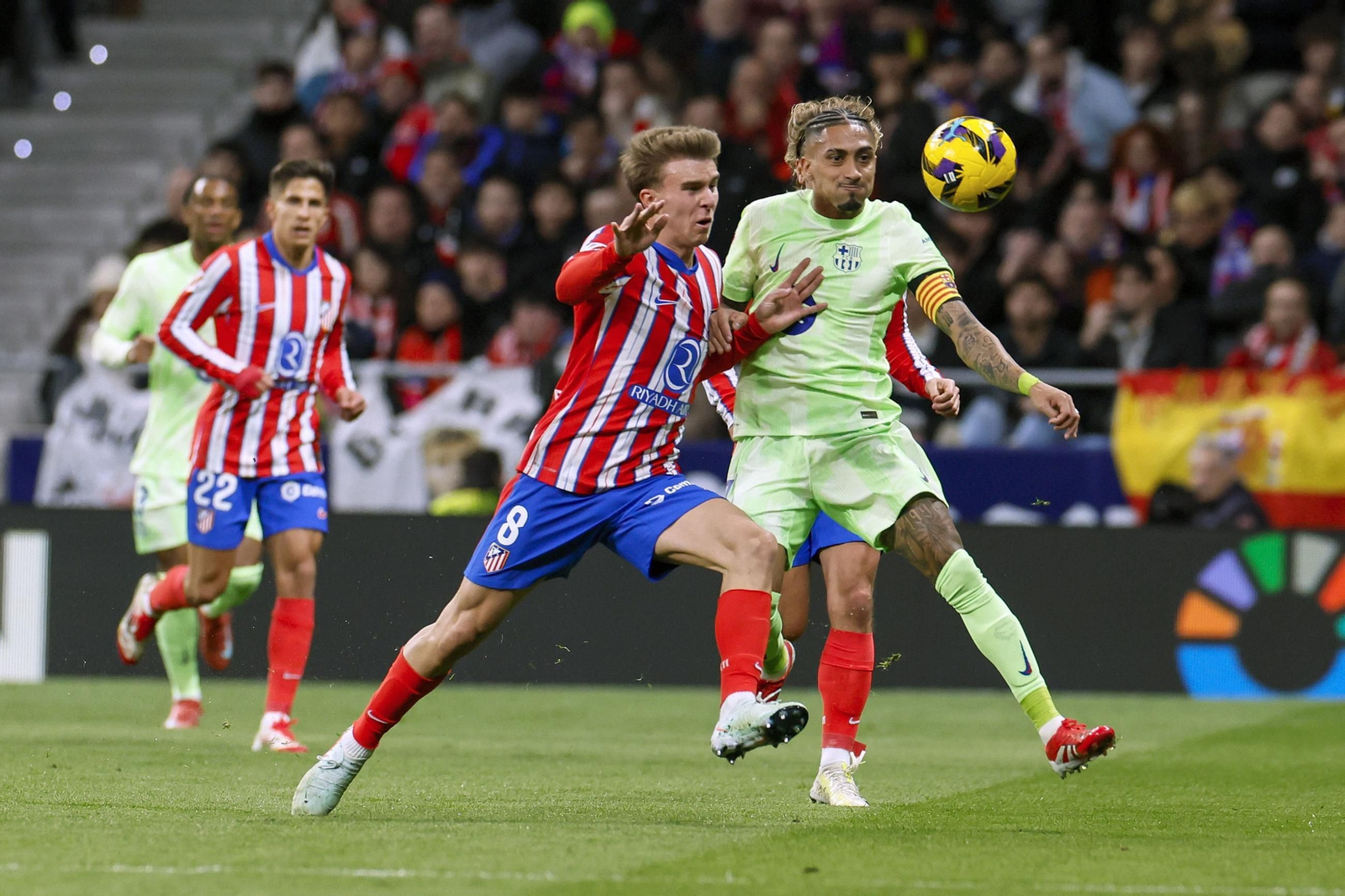 Las fotos de la remontada en el Atlético - Barcelona