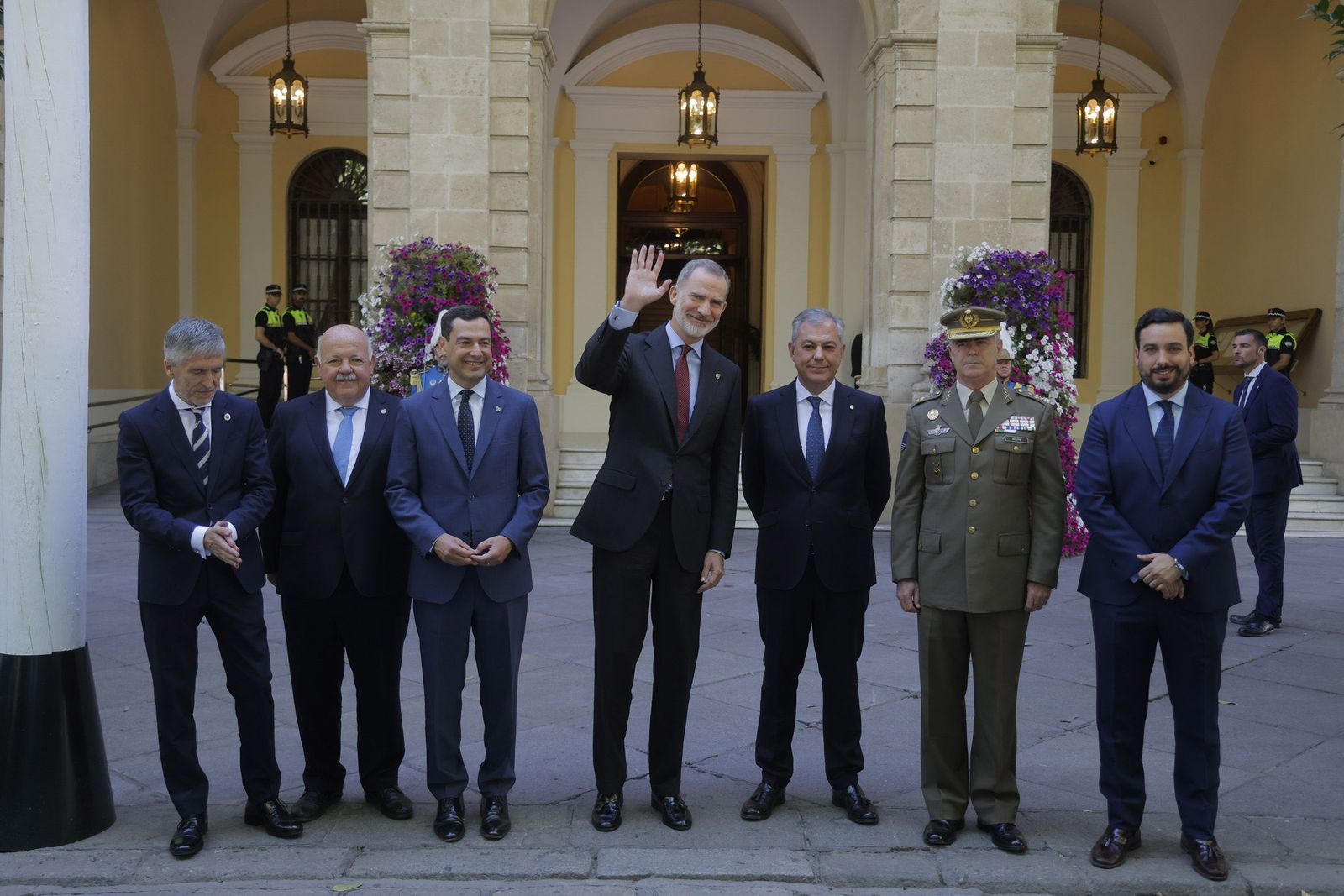 Su Majestad el Rey recibe el IX “Premio contra el Terrorismo Alberto Jiménez Becerril, todas las imágenes