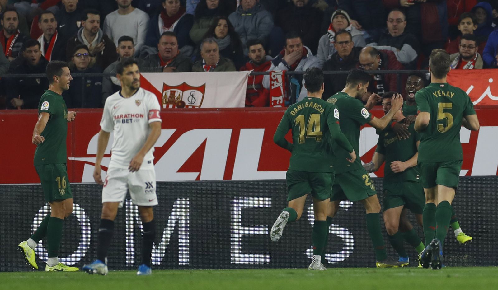 Las imágenes del Sevilla fc-Athletic de Bilbao