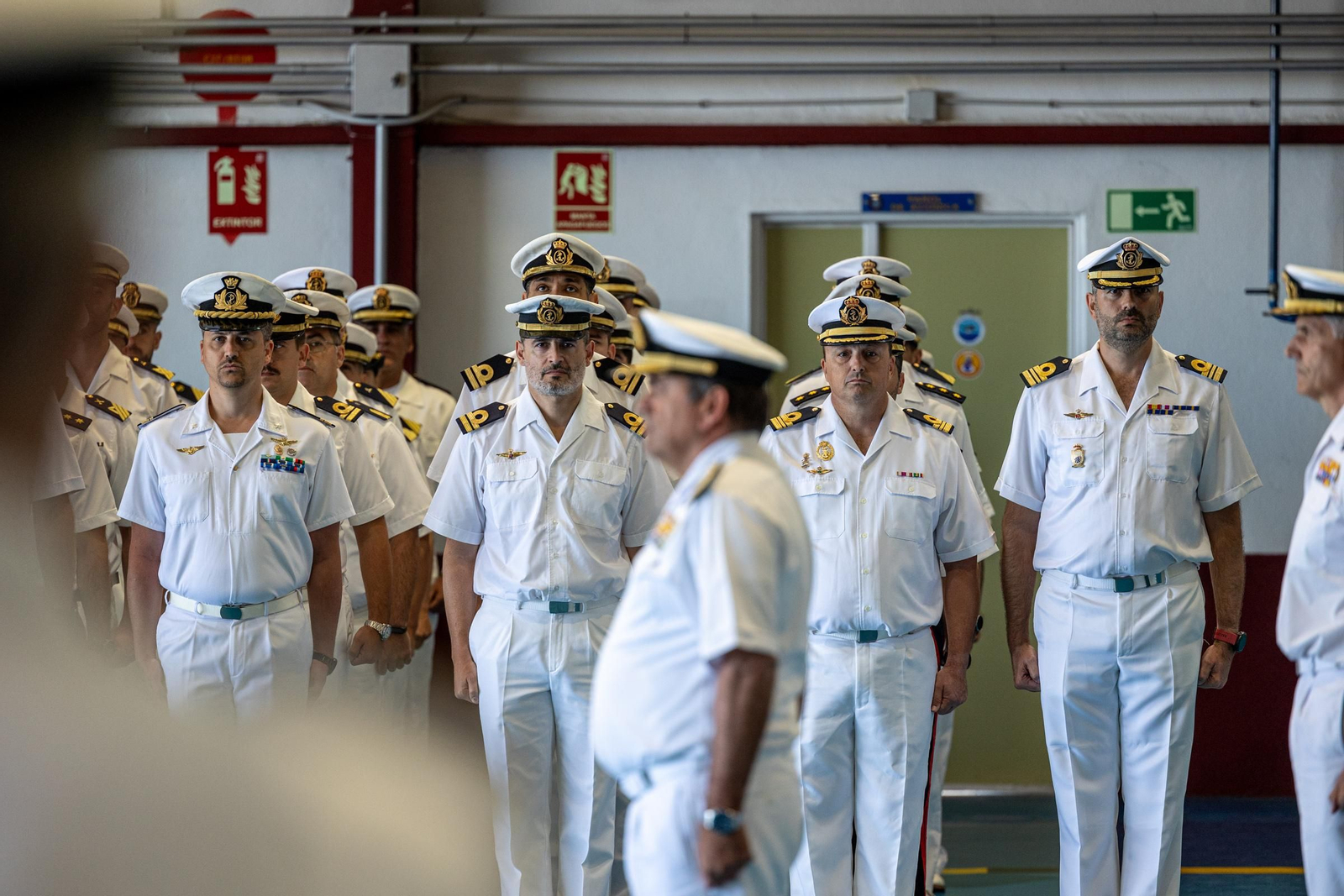Imágenes de la Despedida del Sea King de la quinta escuadrilla