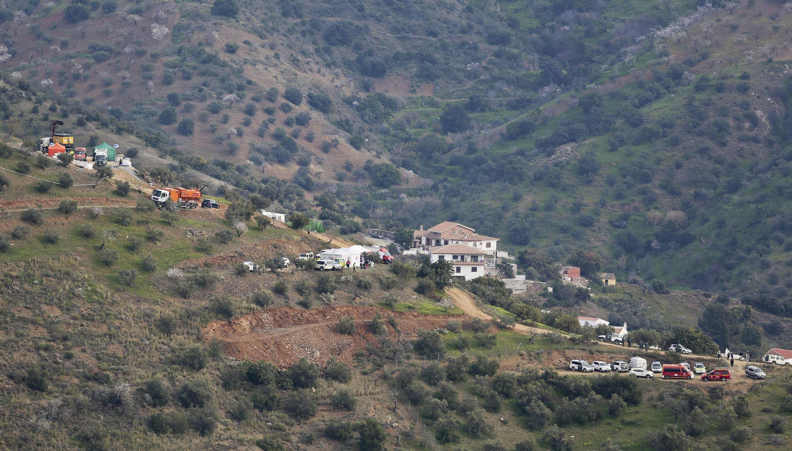 Dolmen del Cerro de la Corona, el 15 de enero.
