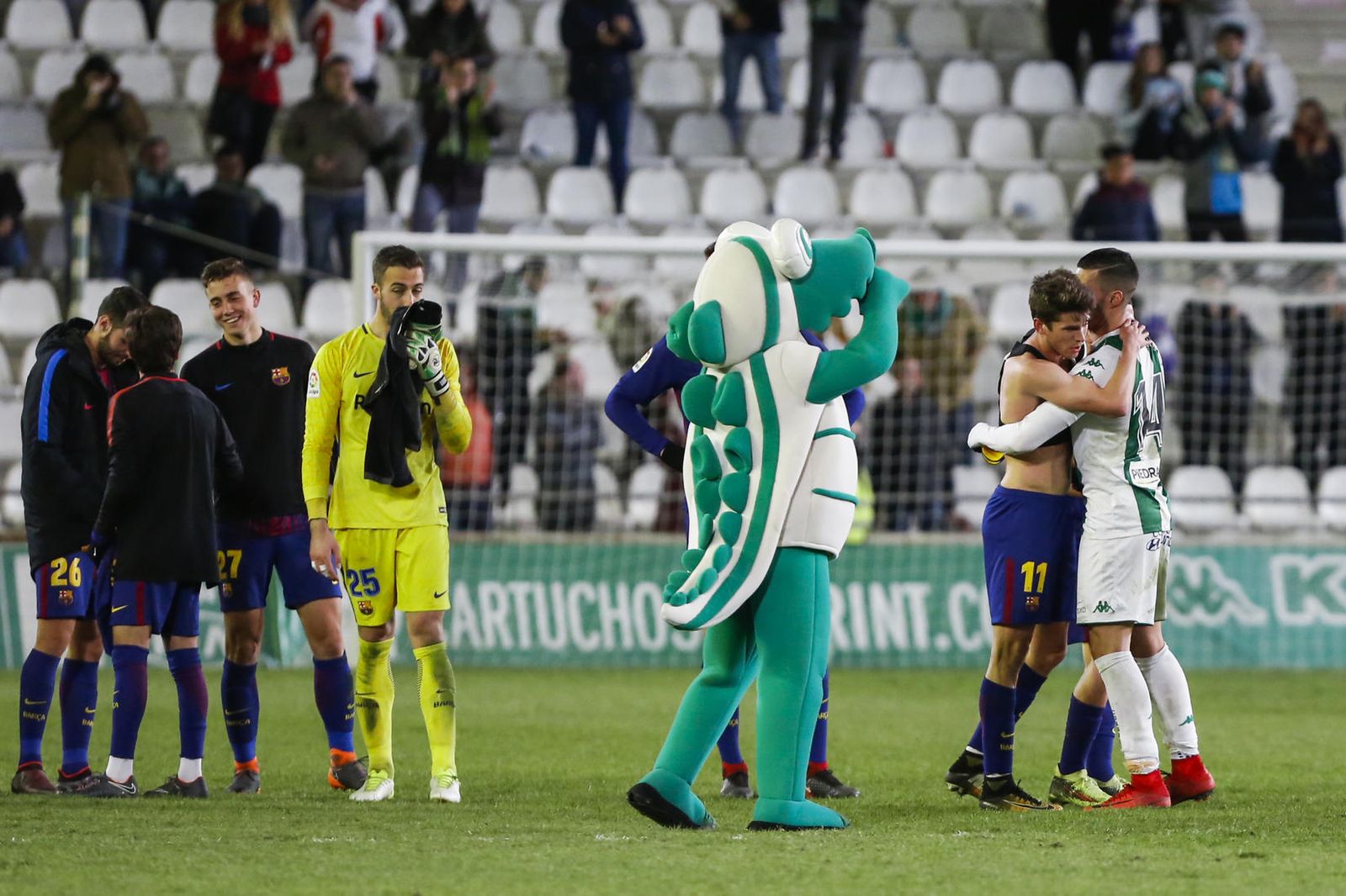 El Córdoba CF-Barcelona B, en imágenes