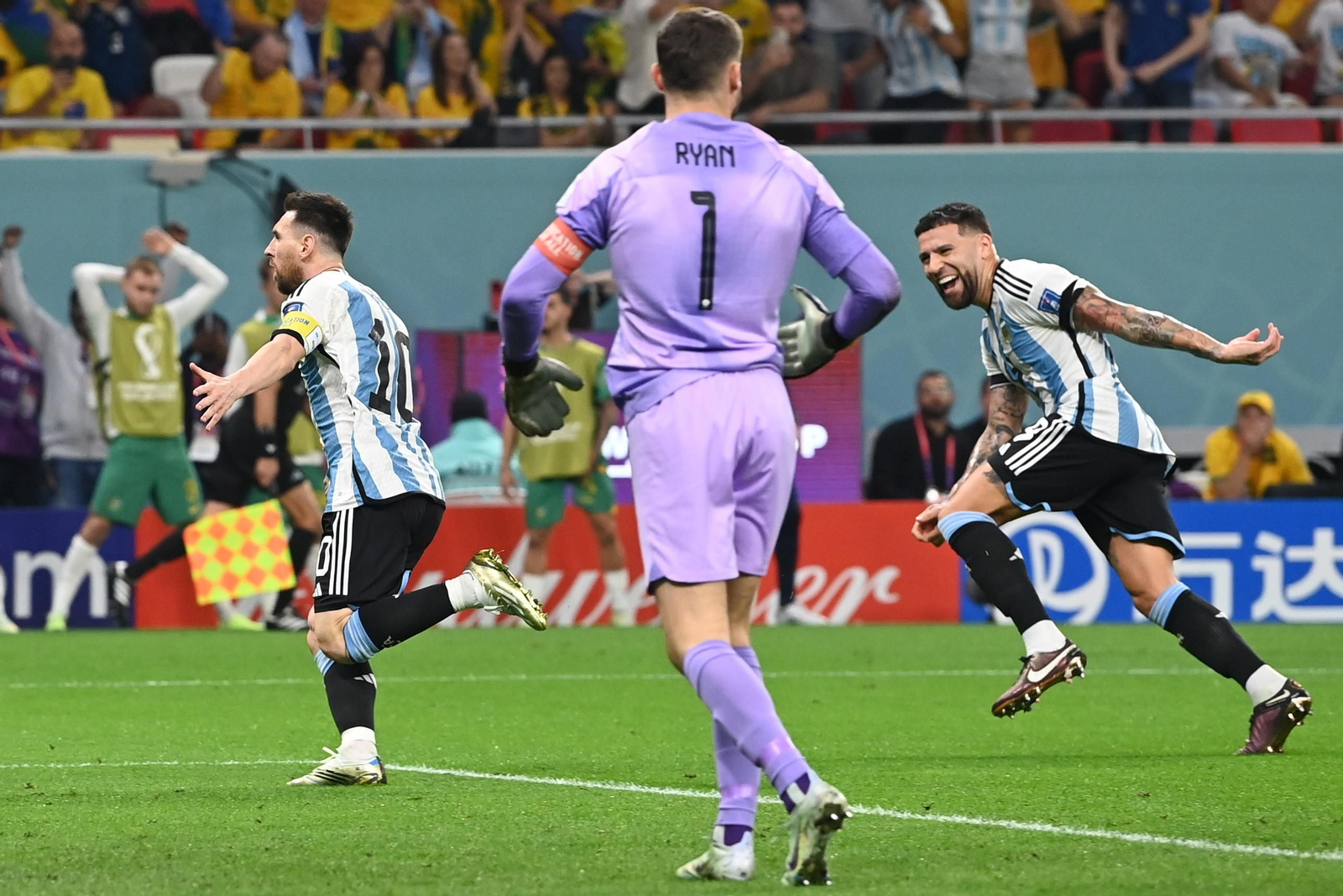 Las fotos del Argentina - Australia