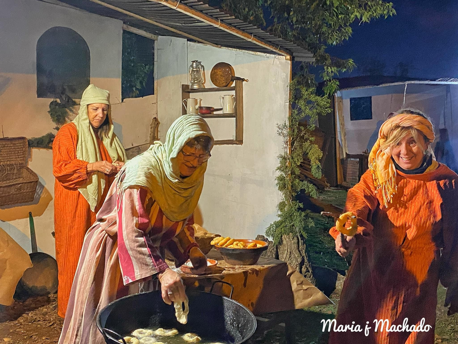 Un bello Belén Viviente pionero en la Sierra de Aracena